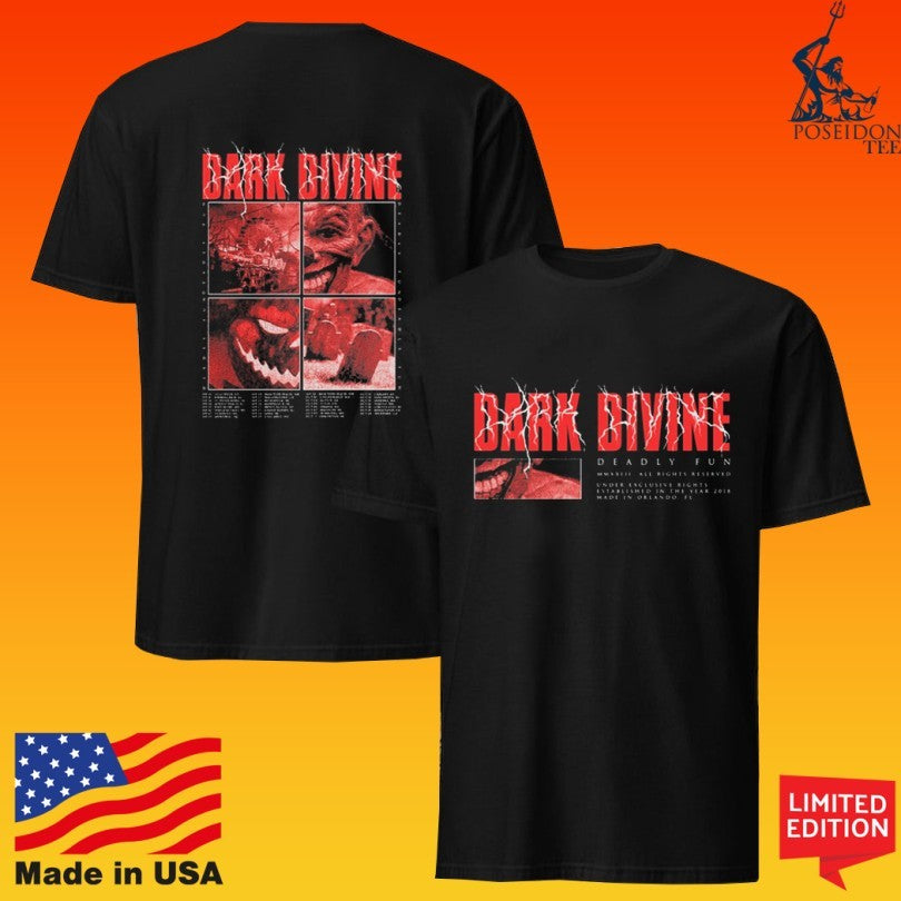 Dark Divine Deadly Fun Clown Tour T-shirt