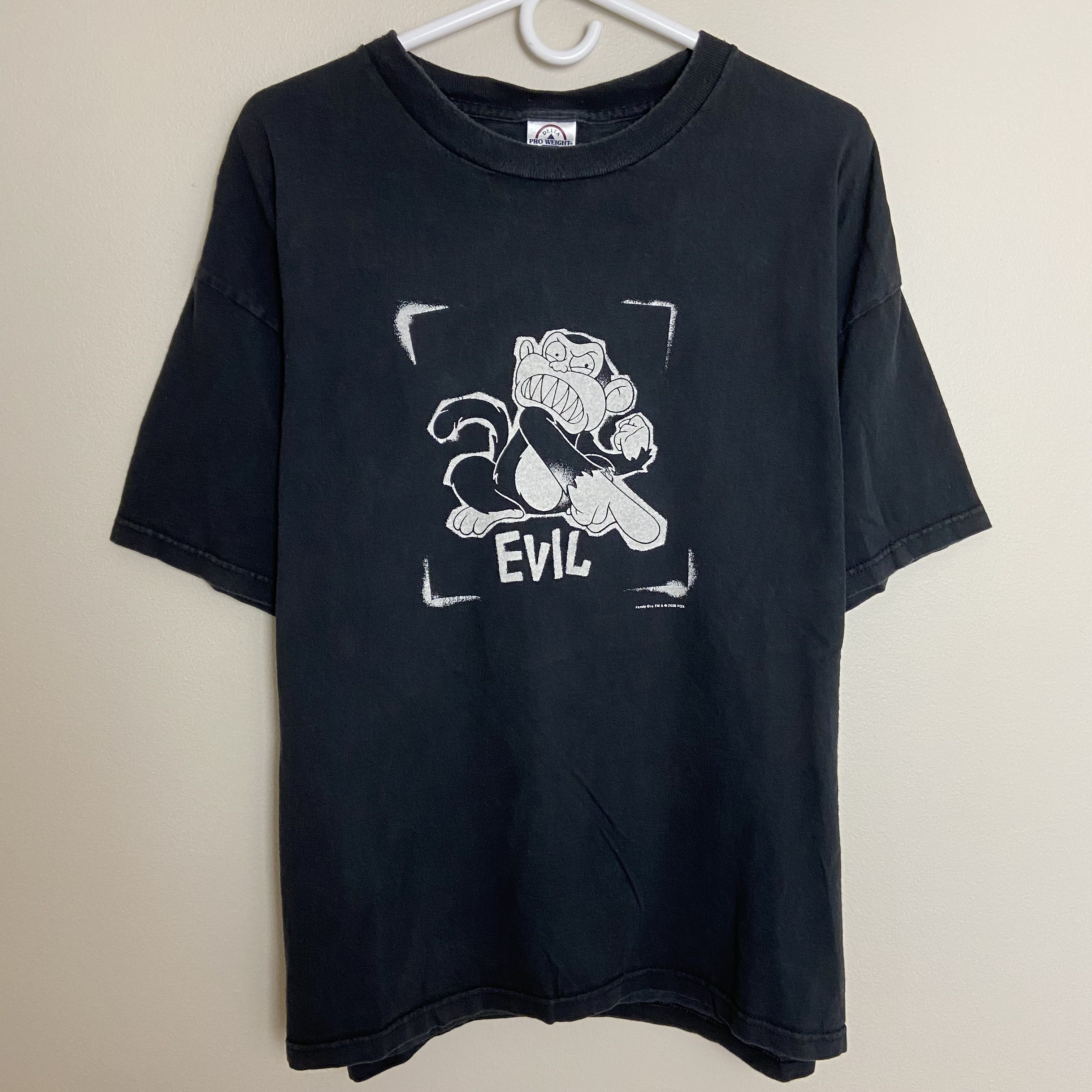 Vintage 2008 Family Guy Evil Monkey Tee Hoodie, Sweatshirt | PodTeesHub.com
