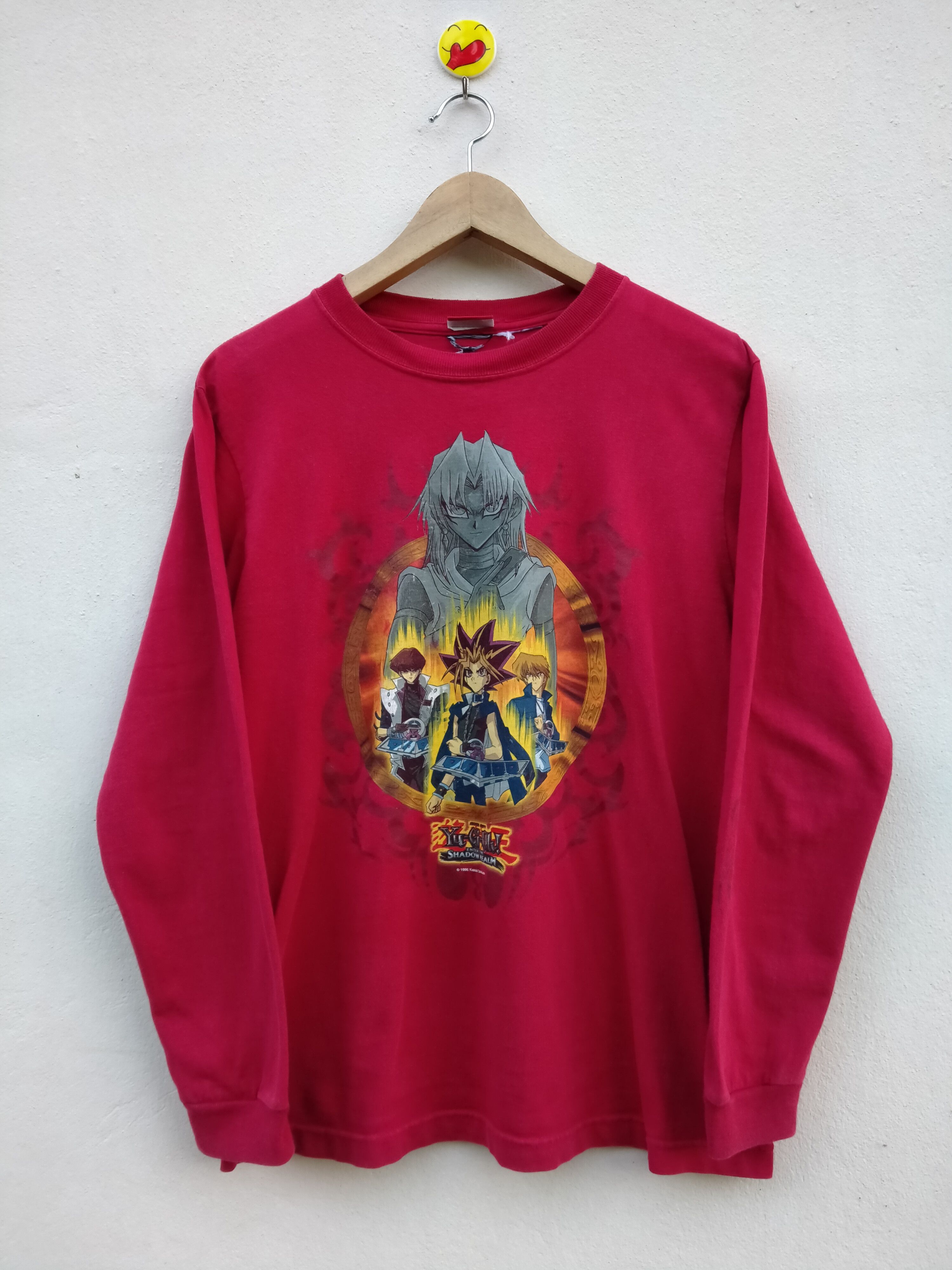 Anime Vintage 1996 Yu Gi Oh Long Sleeve Tee Hoodie, Sweatshirt | PodTeesHub.com