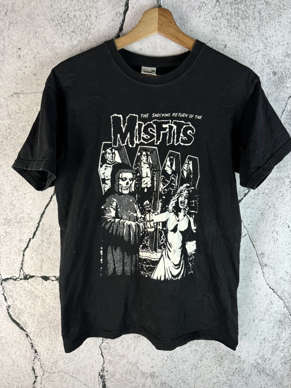 Band Tees Vintage Misfits Punk Rock T Shirt Japan Style Hoodie, Sweatshirt | PodTeesHub.com