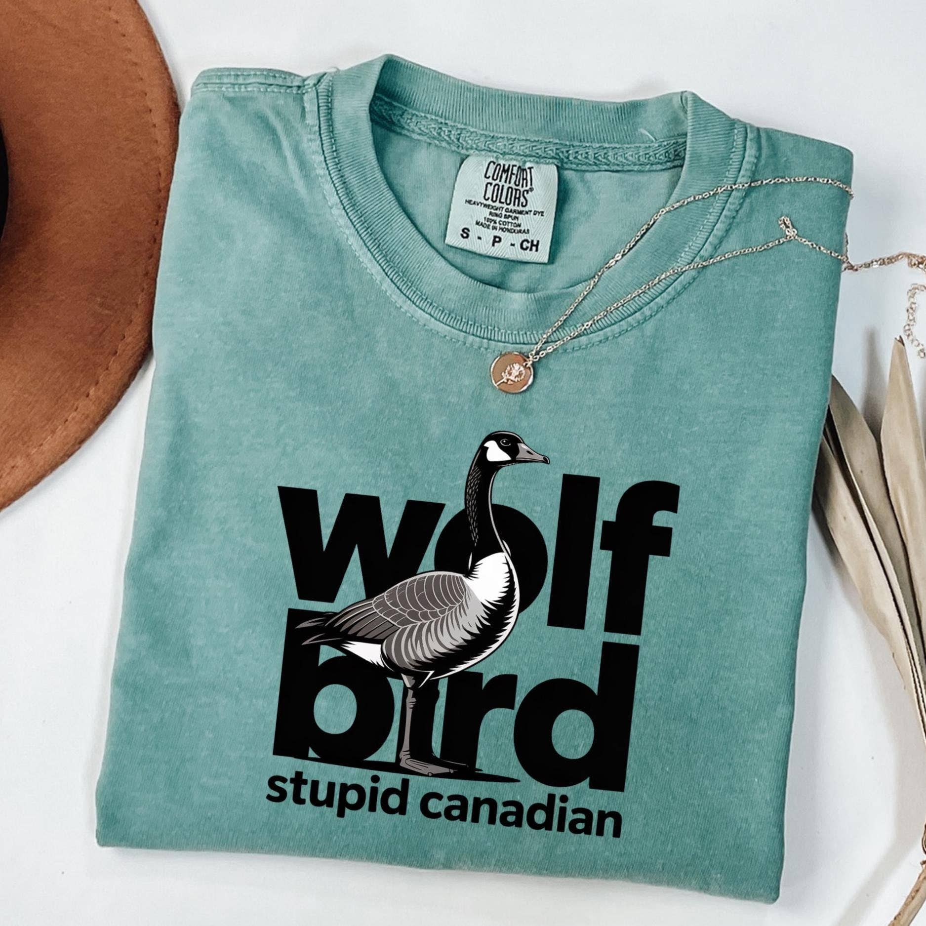 Heated Rivalry Wolf Bird Tee - Funny Bookish Hockey Romance Hoodie, Sweatshirt | PodTeesHub.com