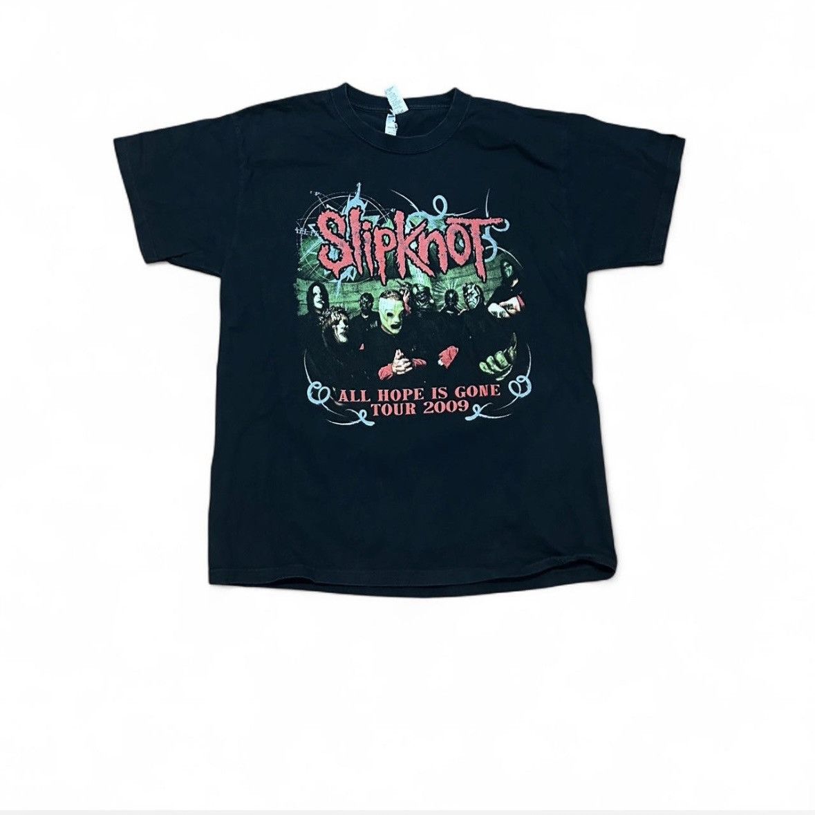 Slipknot All Hope Is Gone Tour 2009 Band T Shirt Black Metal Hoodie, Sweatshirt | PodTeesHub.com