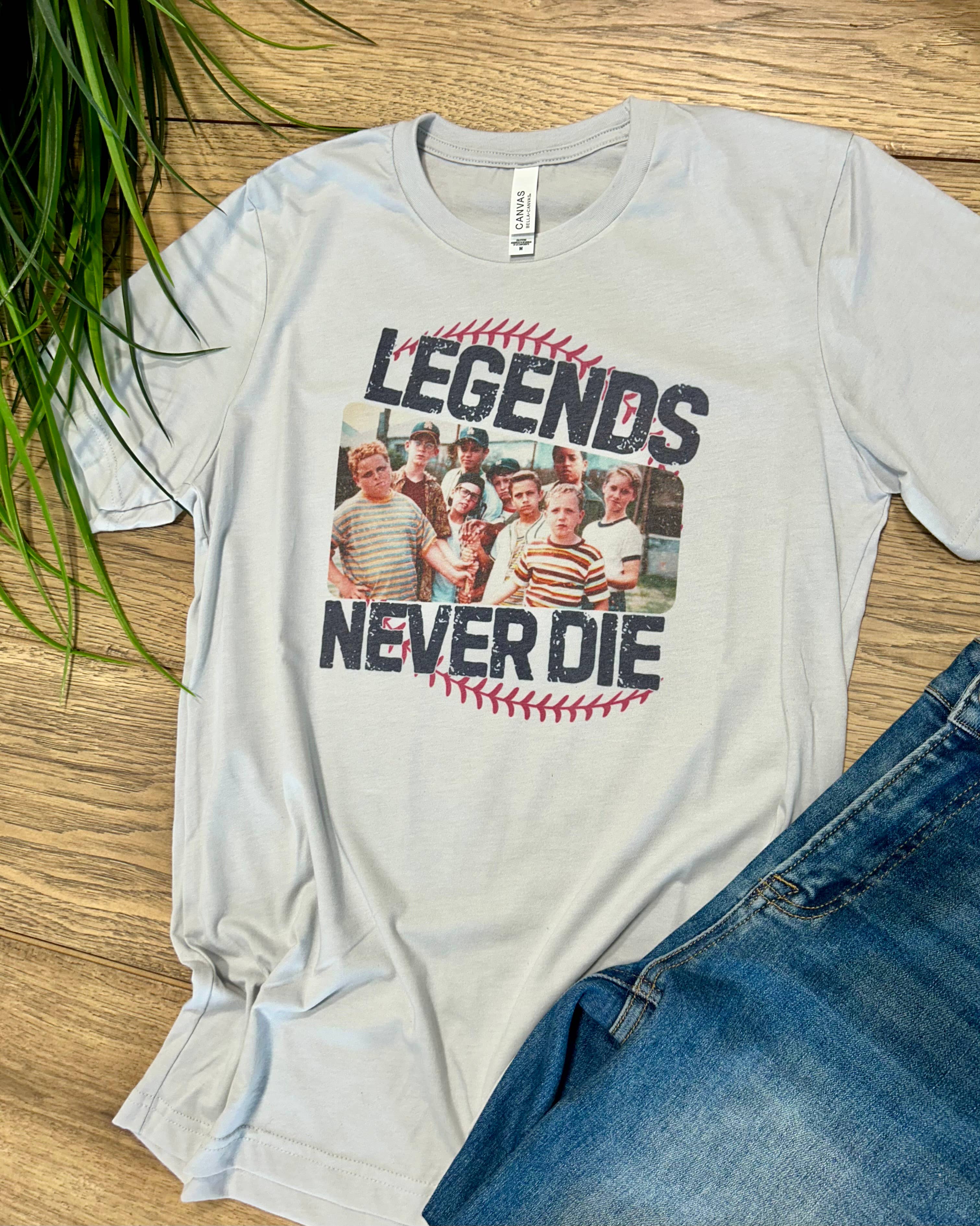 Legends Never Die Graphic Tee Hoodie, Sweatshirt | PodTeesHub.com