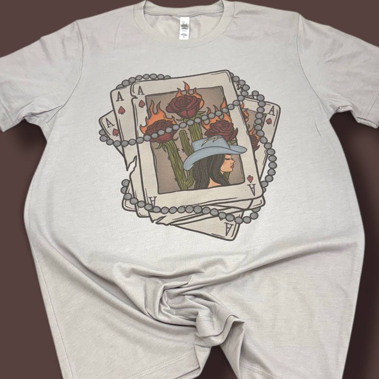 Cowgirl Playing Card T-Shirt Hoodie, Sweatshirt | PodTeesHub.com