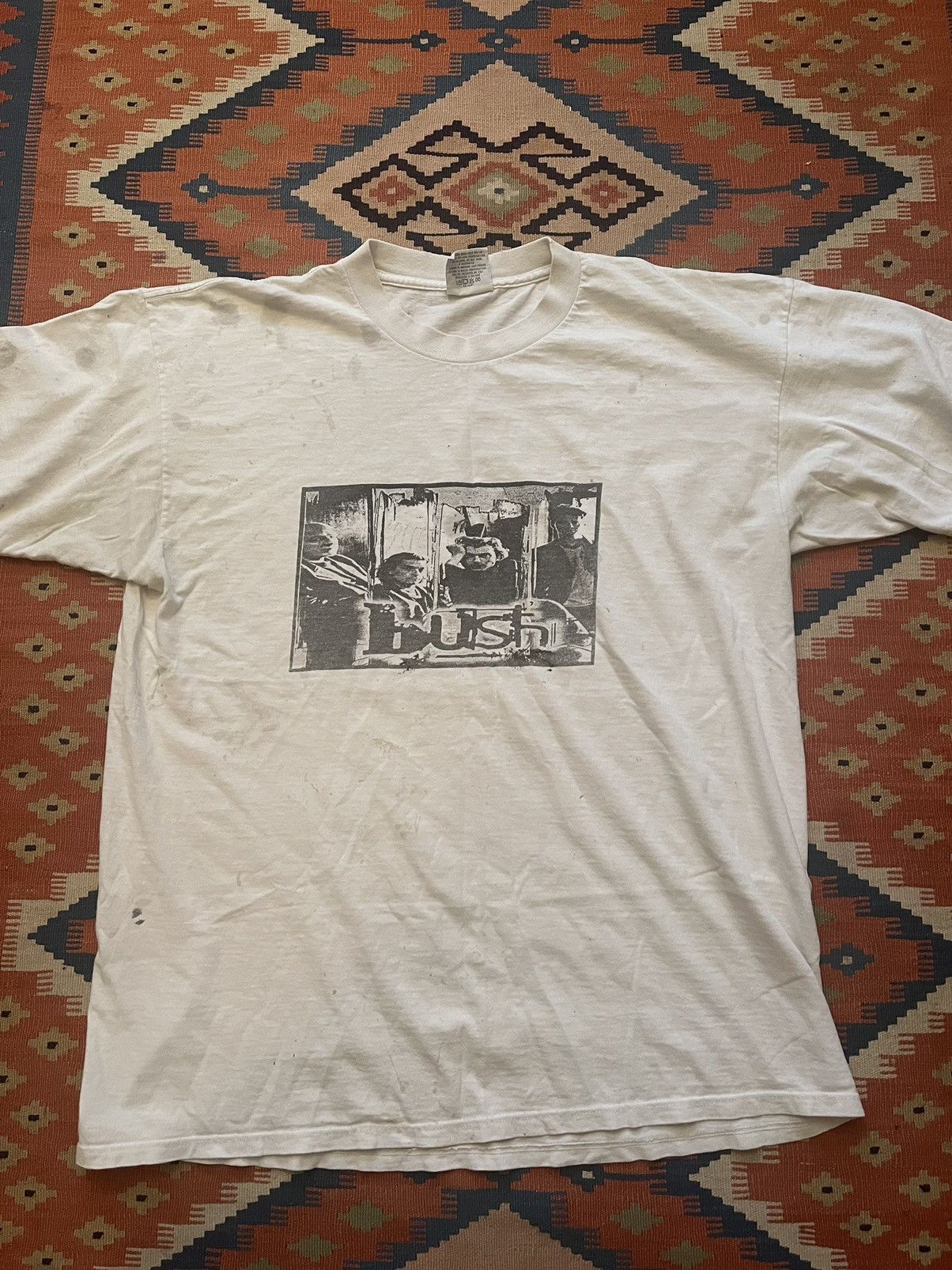 Band Tees Vintage Bush Band T Shirt Veruca Salt Grunge Size Xl Hoodie, Sweatshirt | PodTeesHub.com