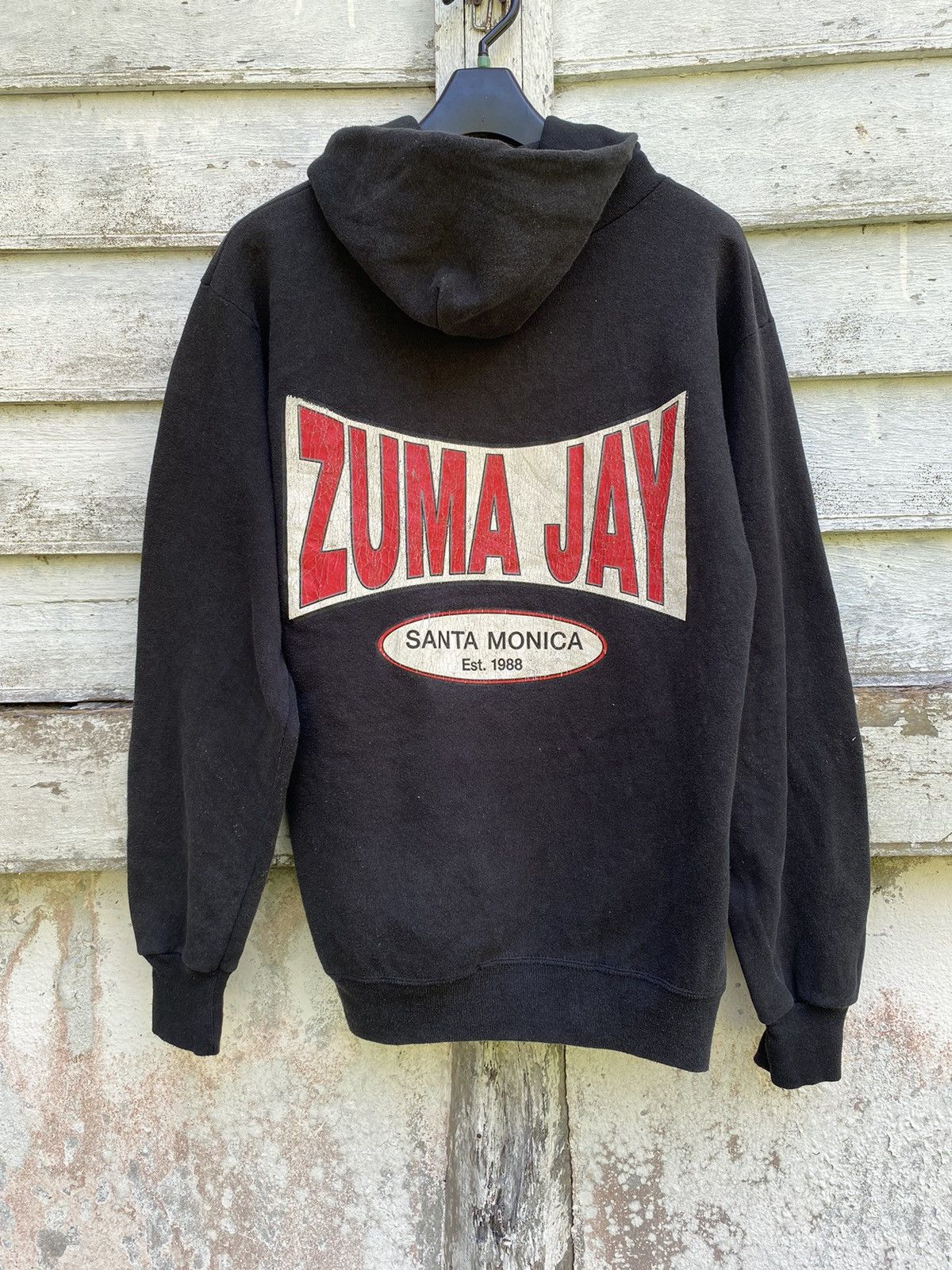 Vintage Zuma Jay X Santa Monica Hoodie T-Shirts, Sweatshirt | PodTeesHub.com