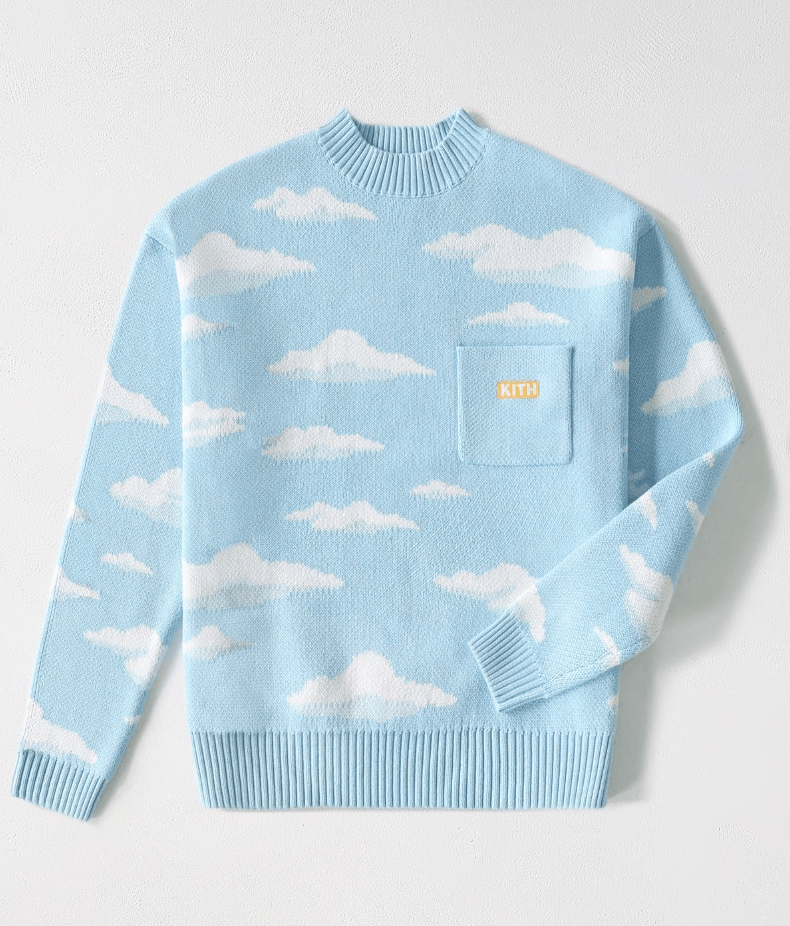 The Simpsons Kith X The Simpsons Cloud Intarsia Sweater T-Shirts, Hoodie, Sweatshirt | PodTeesHub.com