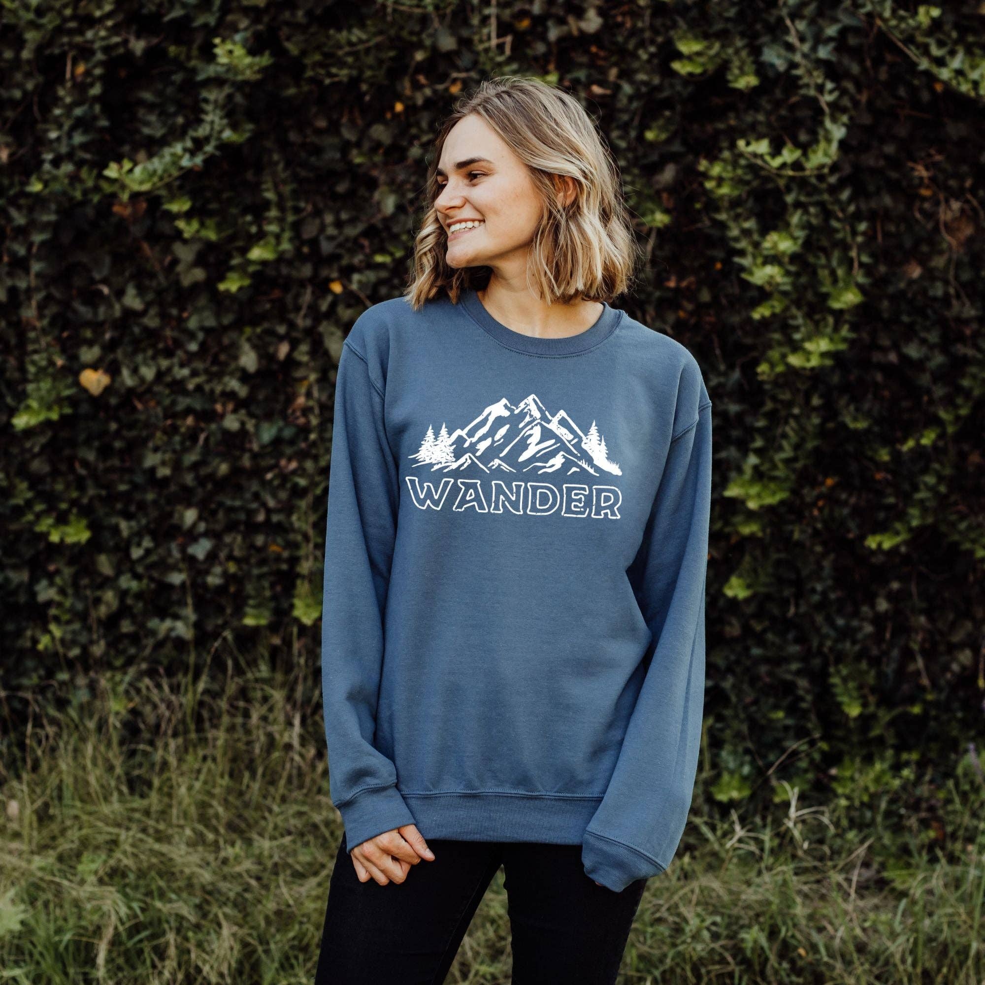 Wander Nature Sweatshirt *Unisex Fit* T-Shirts, Hoodie | PodTeesHub.com