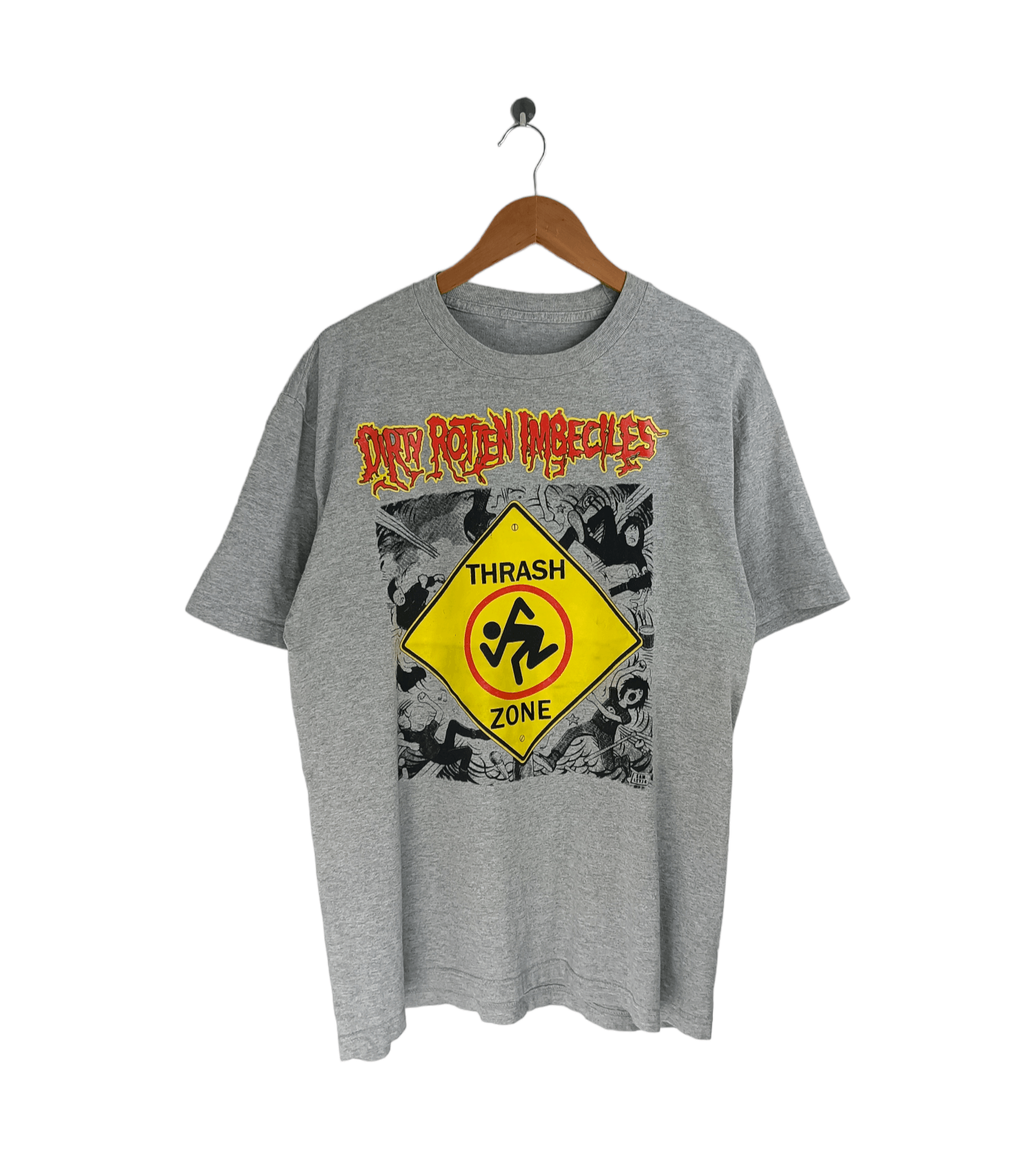 Band Tees Vintage Dirty Rotten Imbeciles D R I Thrash Zone Tee Hoodie, Sweatshirt | PodTeesHub.com