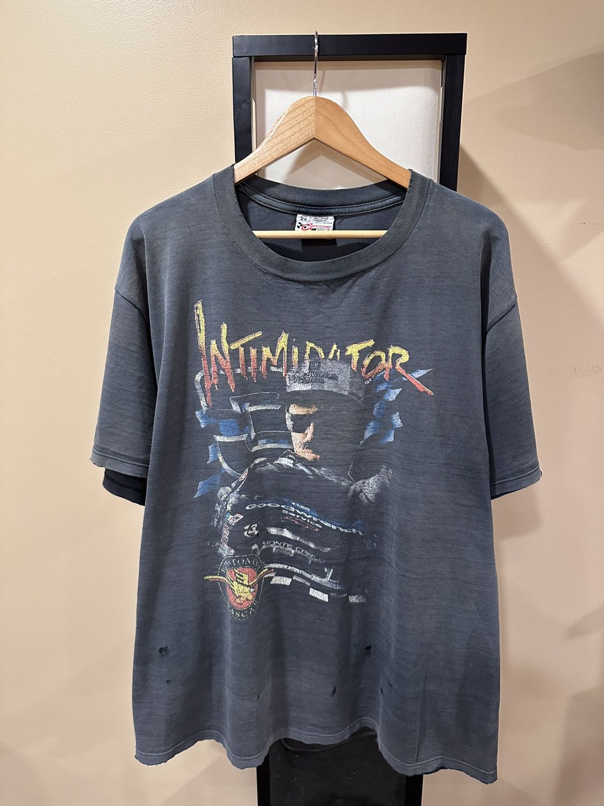 Nascar Vintage Dale Earnhardt Winston Cup Tour 1997 Intimidator Tee Hoodie, Sweatshirt | PodTeesHub.com