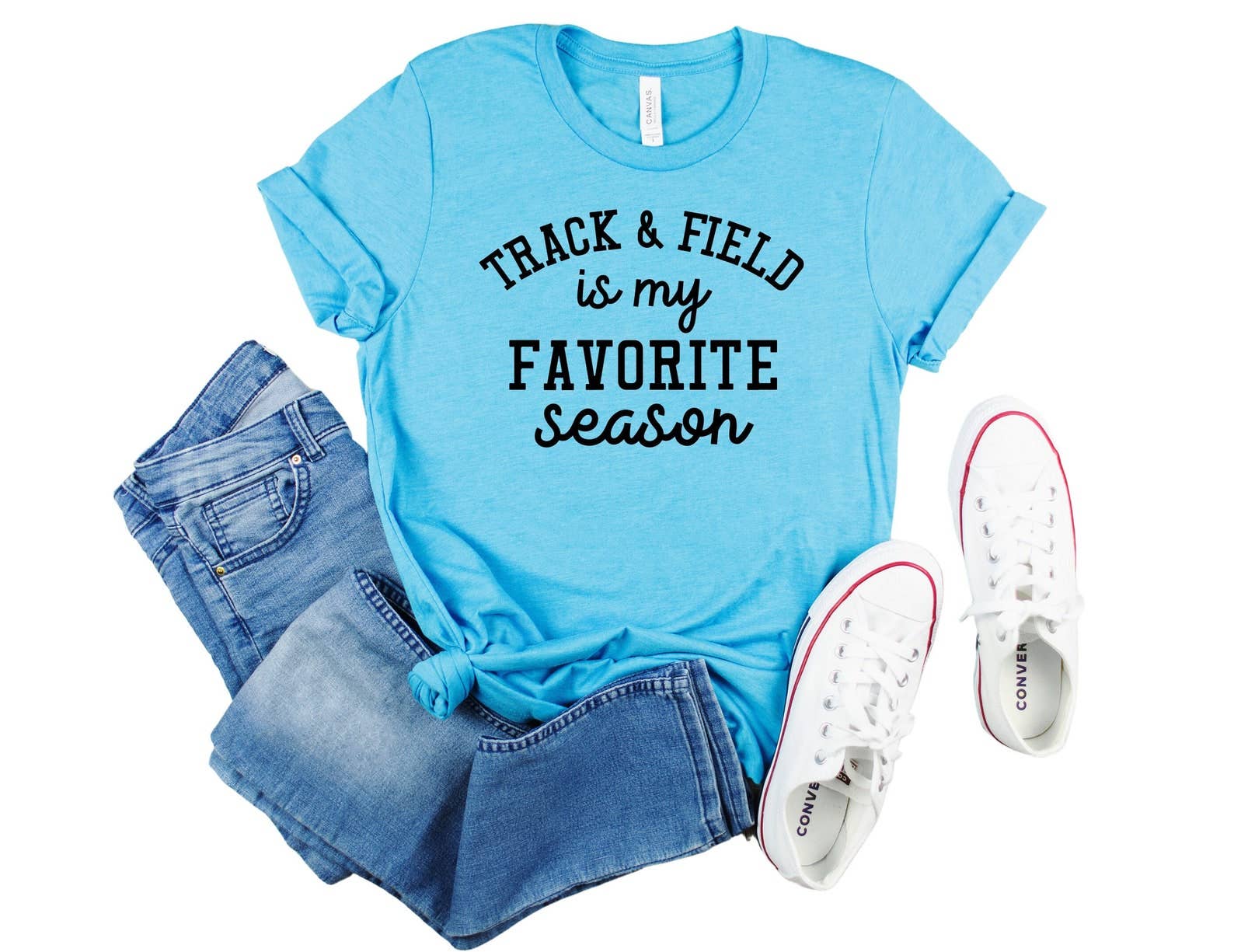 Track and Field Is My Favorite Season T-Shirt Hoodie, Sweatshirt | PodTeesHub.com