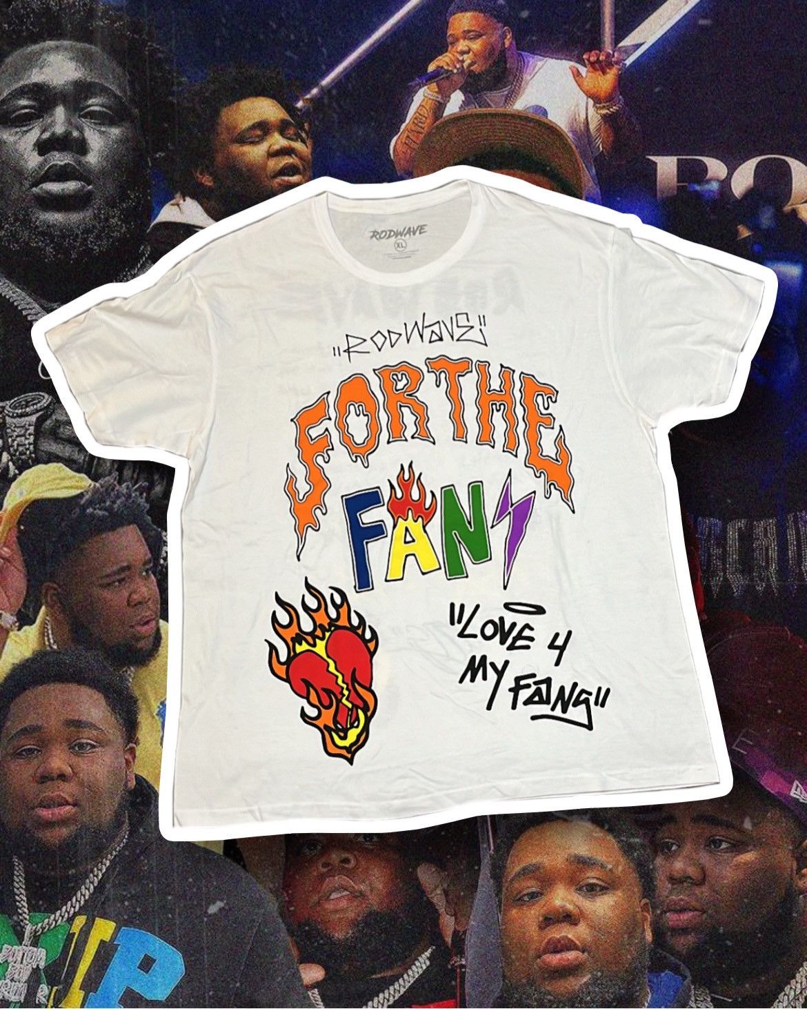 Rap Tees Rod Wave Tee Hoodie, Sweatshirt | PodTeesHub.com