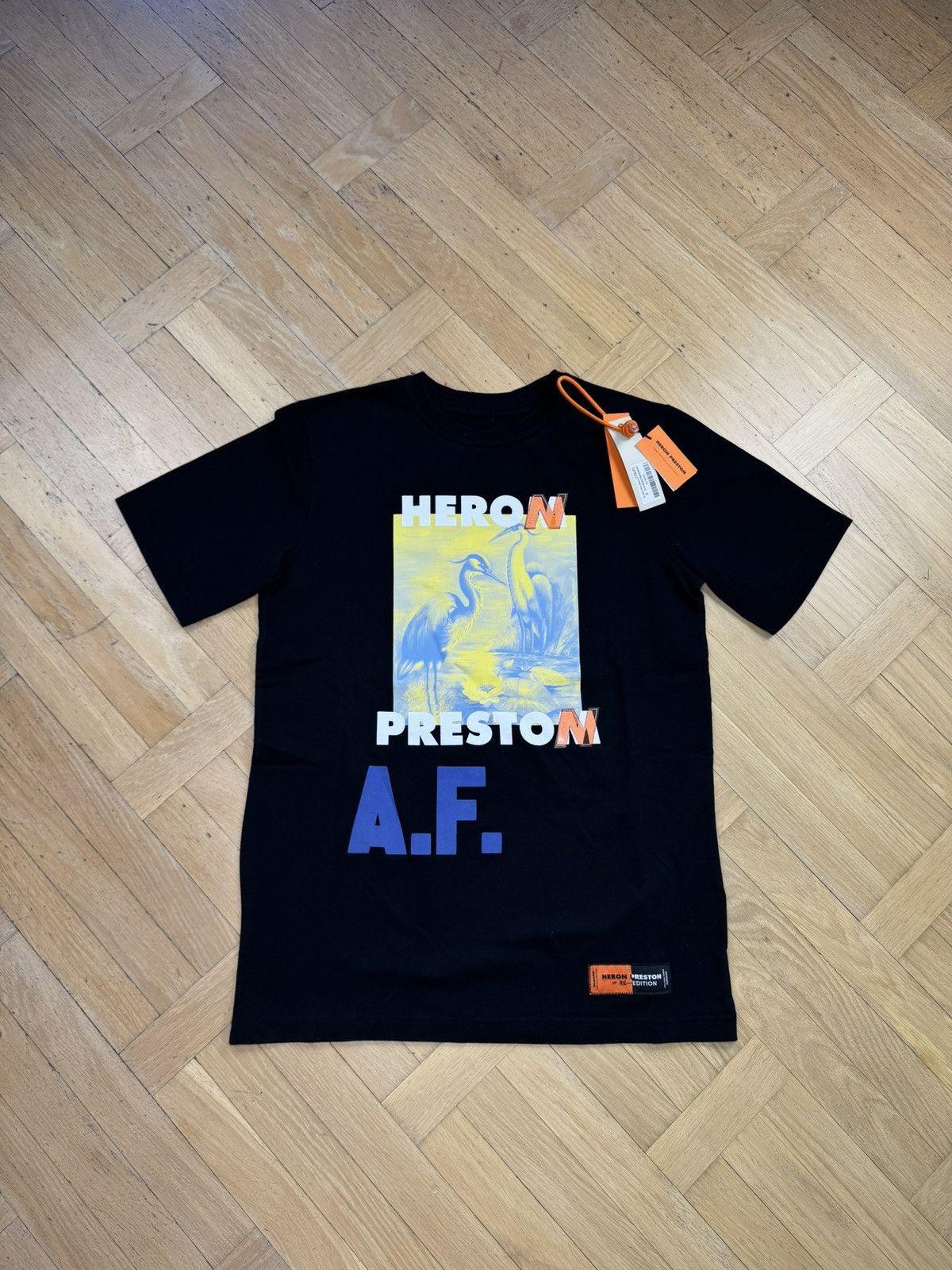 Preston Heron Preston Authorized Black Oversize 3d Graphic Tee Hoodie, Sweatshirt | PodTeesHub.com
