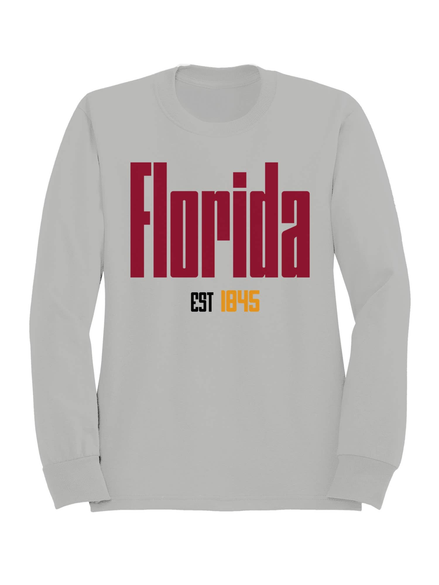 Florida Established 1845 Design Men's Sweatshirt T-Shirts, Hoodie | PodTeesHub.com