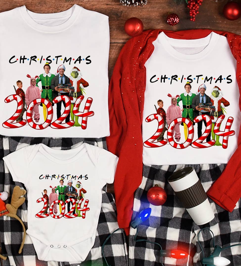 Christmas 2024 - Buddy Grinch Family Christmas Pajama Shirt Hoodie, Sweatshirt | PodTeesHub.com