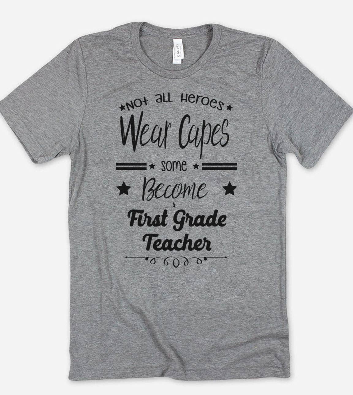 Hero First Grade Teacher - Education Teacher Gift T-Shirt Hoodie, Sweatshirt | PodTeesHub.com