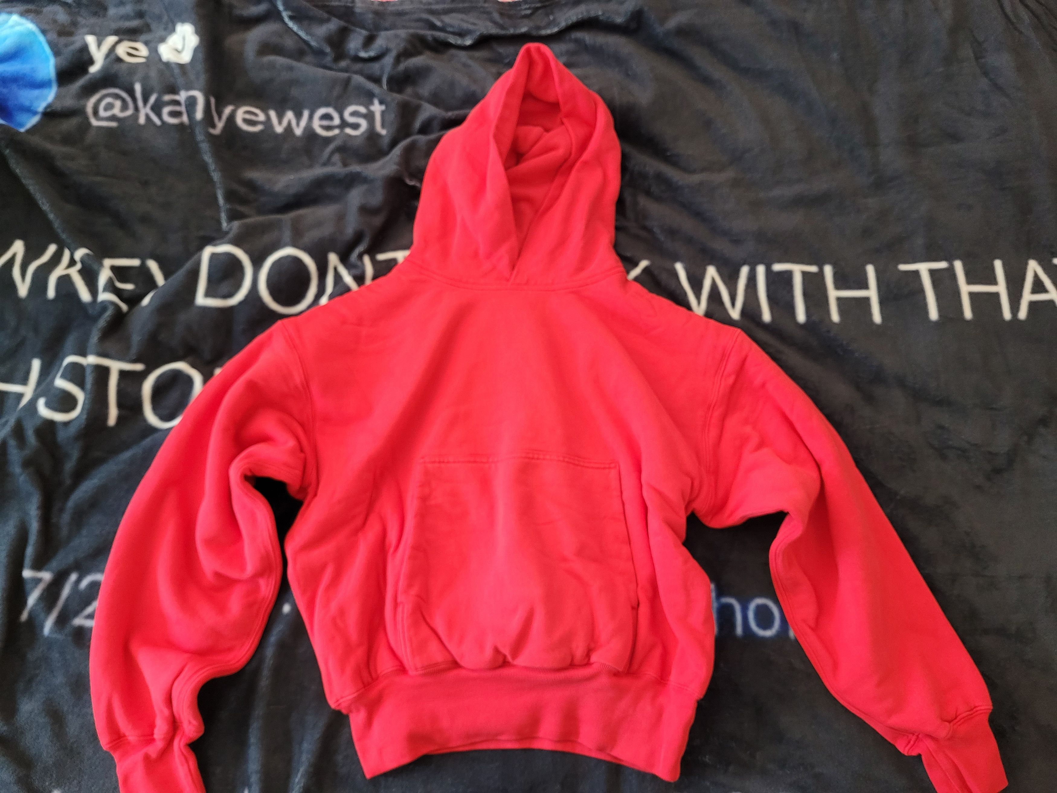 Kanye West Red Perfect Hoodie T-Shirts, Sweatshirt | PodTeesHub.com
