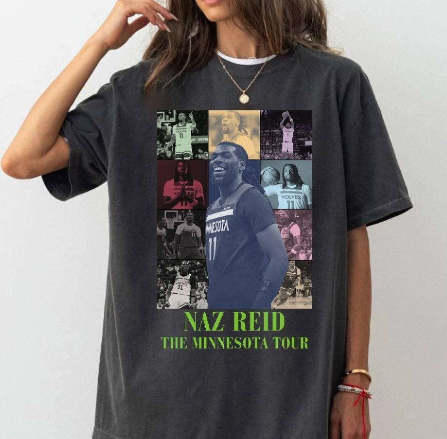 Naz Reid Minnesota Basketball Vintage Game Day T-Shirt Hoodie, Sweatshirt | PodTeesHub.com