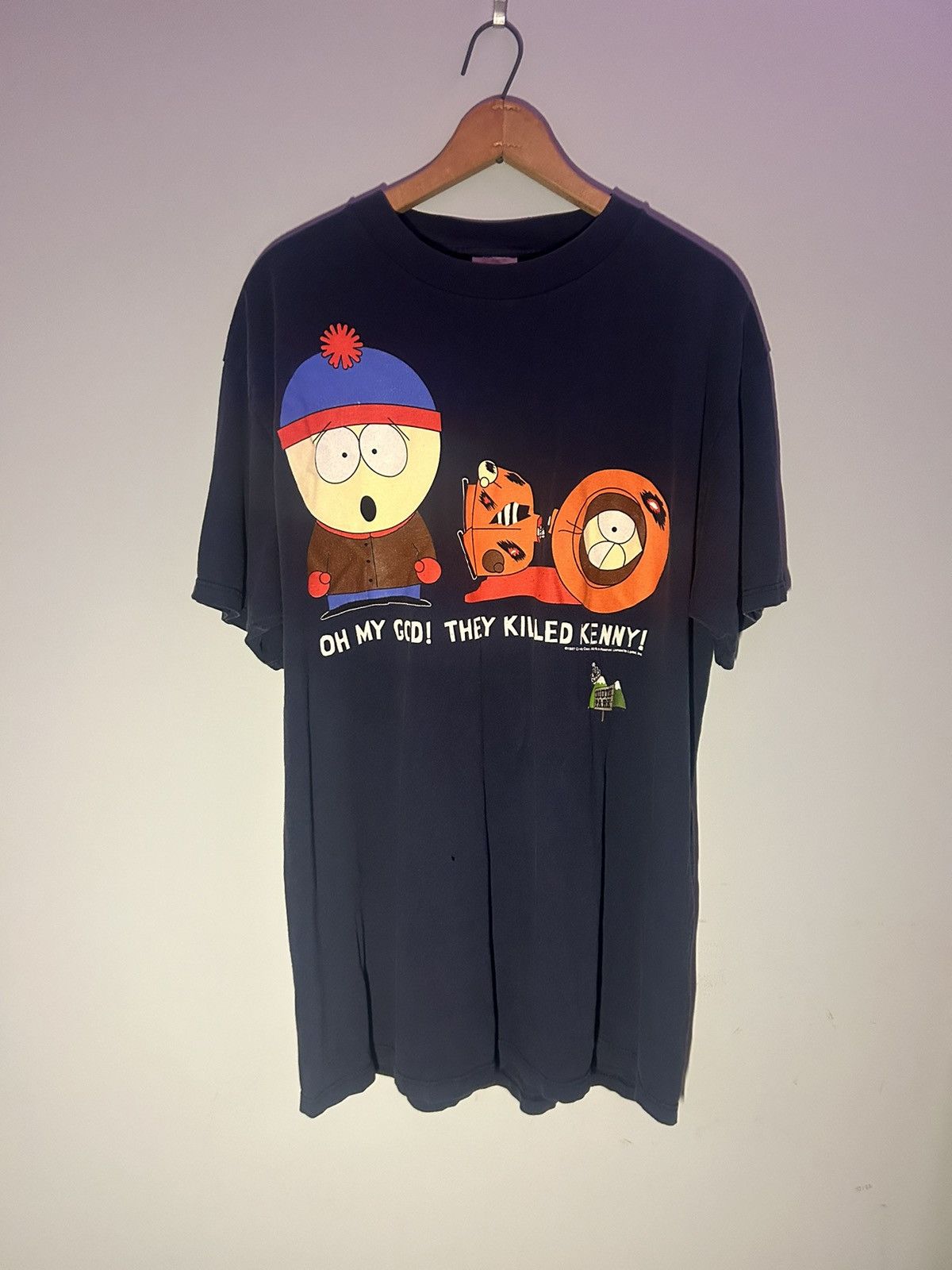 Tultex X Vintage South Park They Killed Kenny Tee Hoodie, Sweatshirt | PodTeesHub.com
