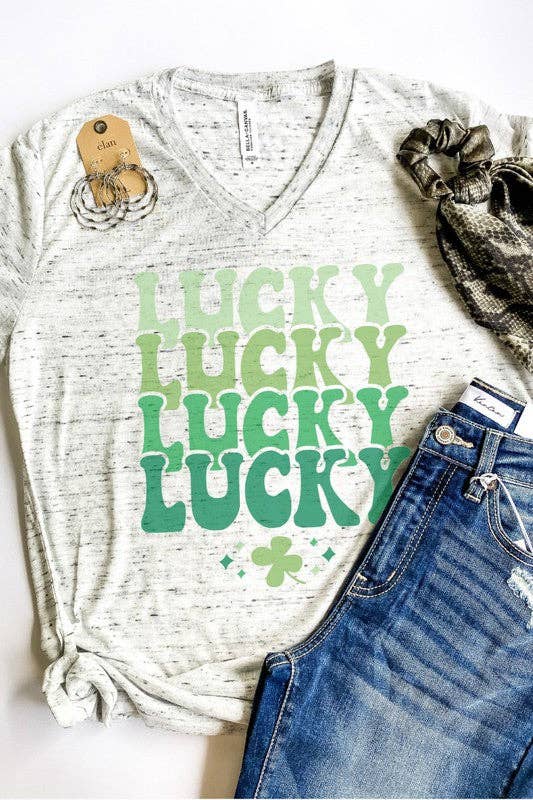 Lucky Retro Marble Tee Hoodie, Sweatshirt | PodTeesHub.com
