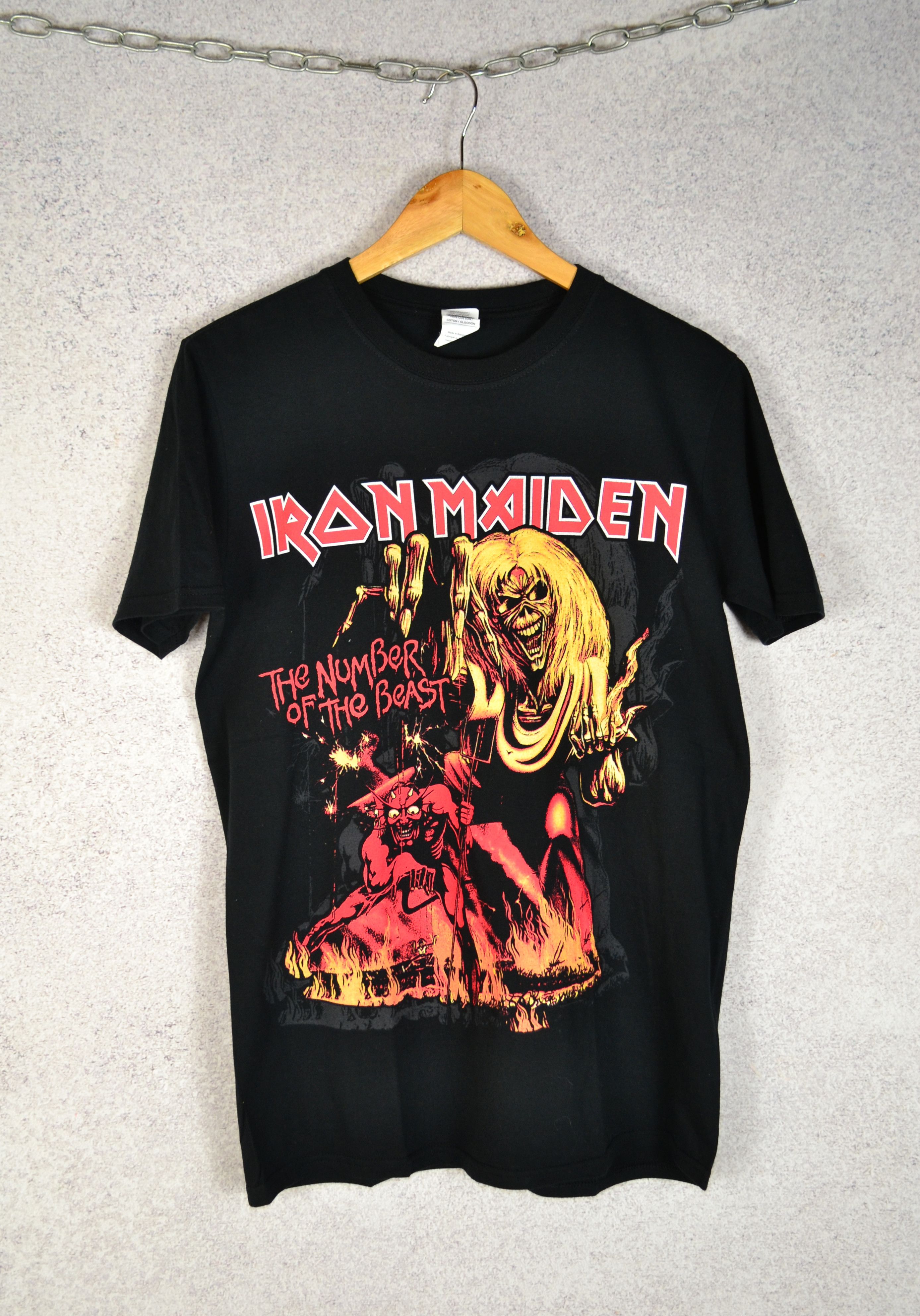Maiden Iron Maiden The Number Of The Beast Band Tee T Shirt Hoodie, Sweatshirt | PodTeesHub.com