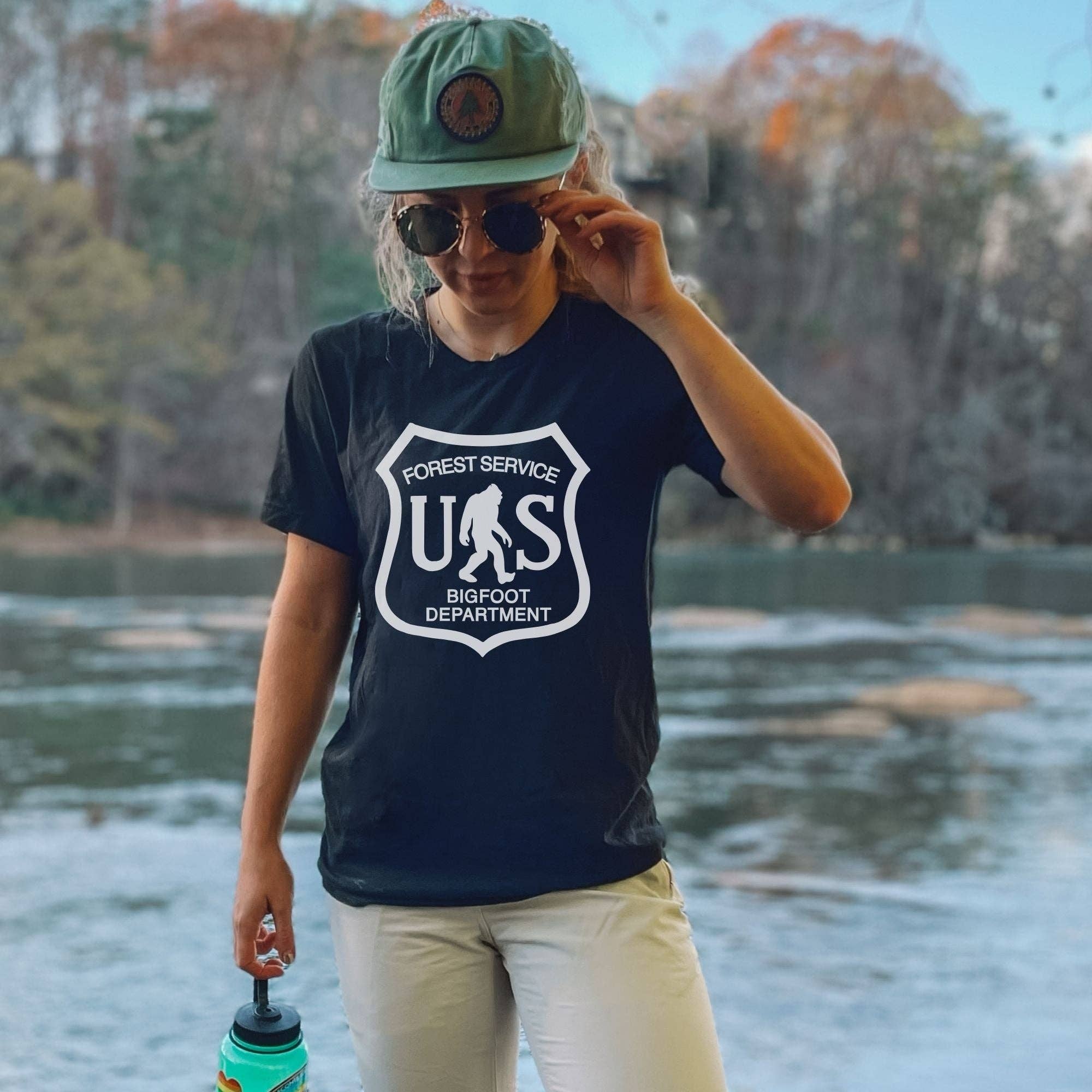Sasquatch Research Department Graphic Tee Bigfoot Tshirt *Unisex Fit*255 Hoodie, Sweatshirt | PodTeesHub.com