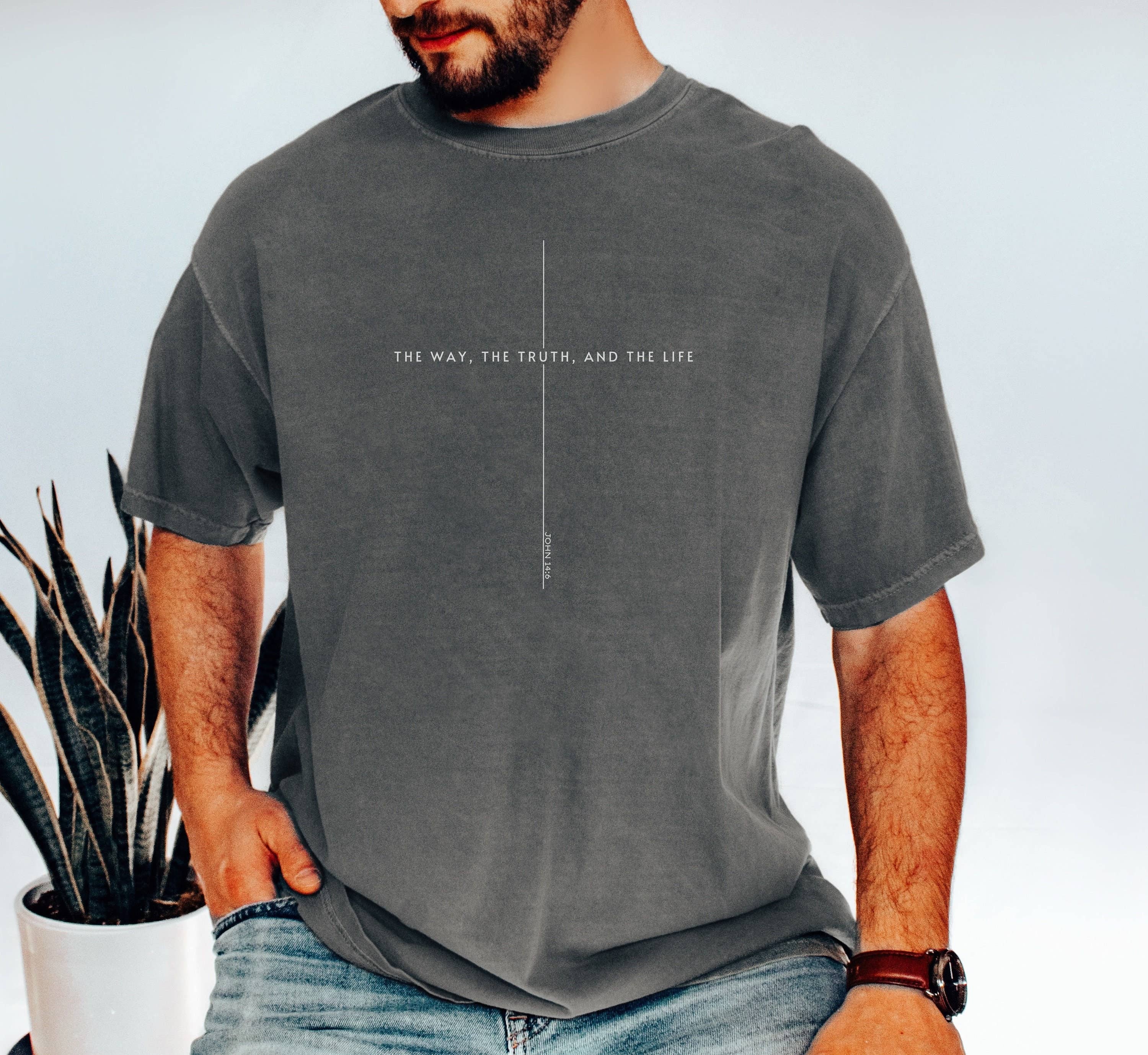 Jesus Is King Merch the Way Truth Life Faith Christian Shirt Hoodie, Sweatshirt | PodTeesHub.com