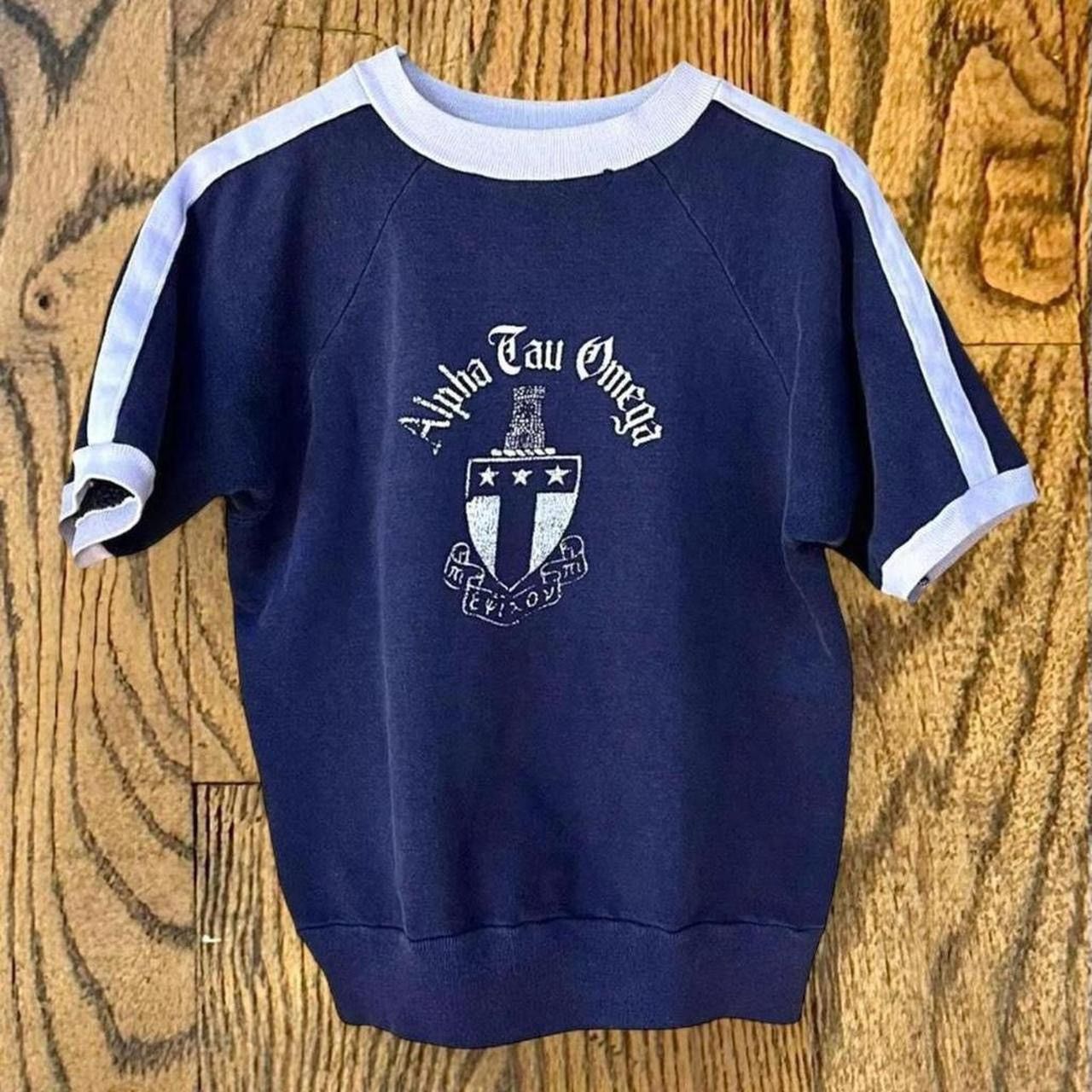 The Unbranded Brand Vintage 60 S Short Sleeve Collegiate Fraternity Sweatshirt T-Shirts, Hoodie | PodTeesHub.com