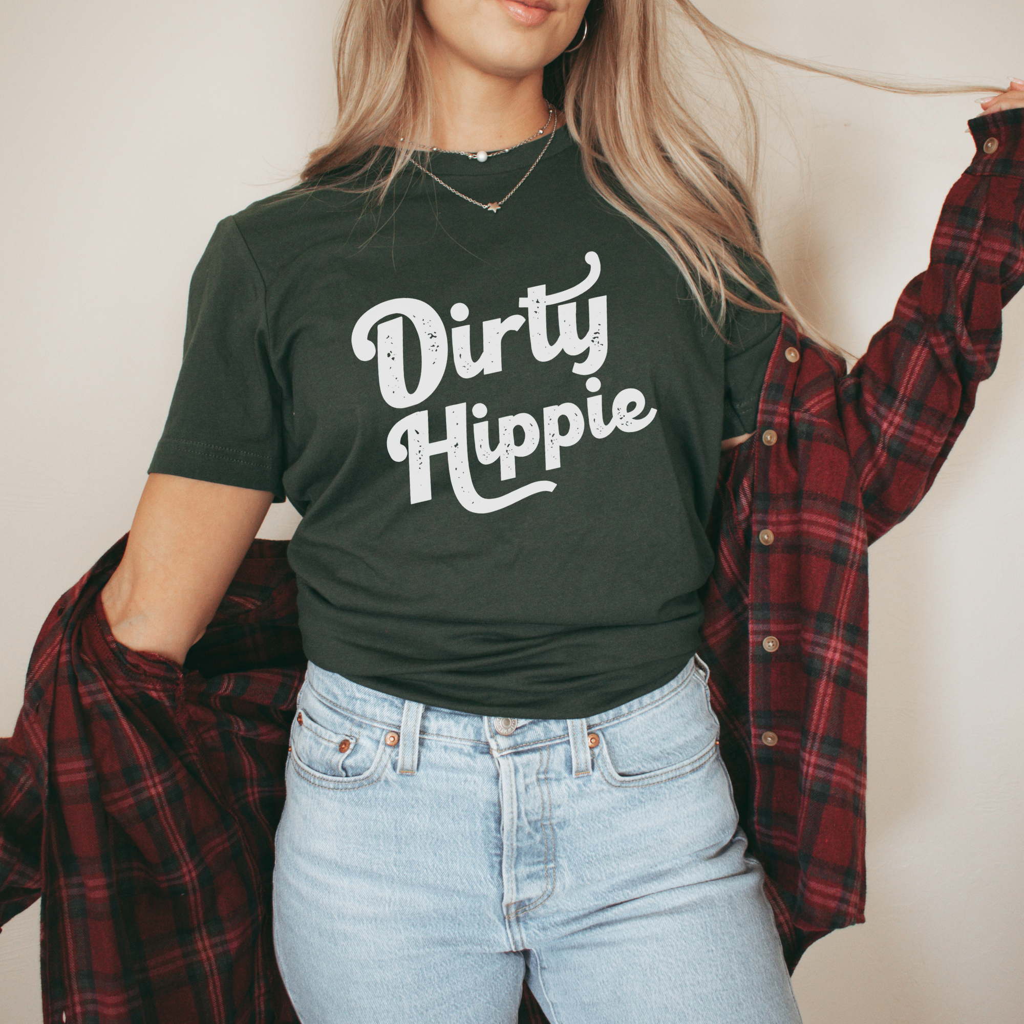 Dirty Hippie Tshirt *Unisex Fit*190 Hoodie, Sweatshirt | PodTeesHub.com