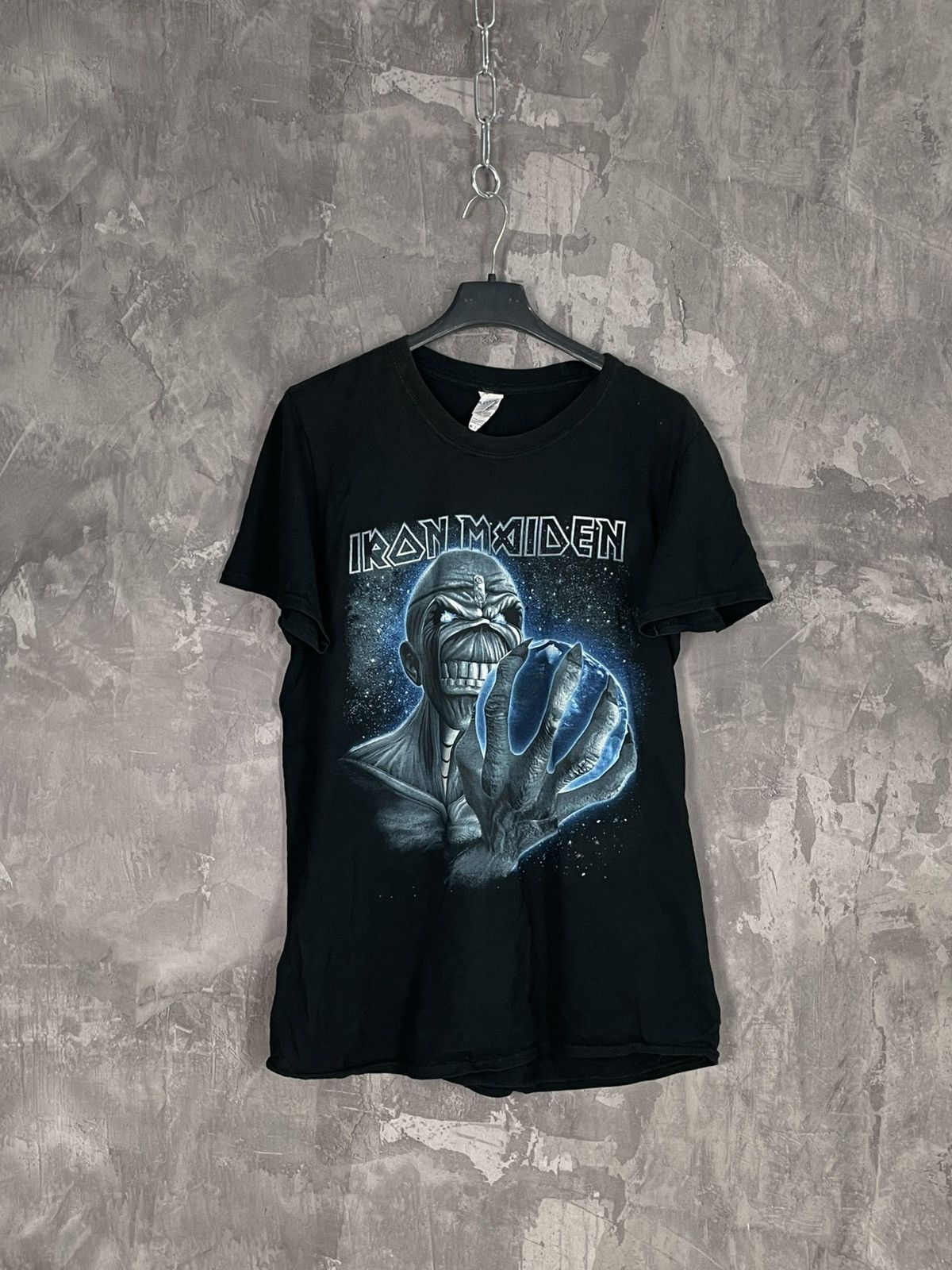 Vintage 90s T Shirt Iron Maiden Overprint The Wicker Man Hoodie, Sweatshirt | PodTeesHub.com