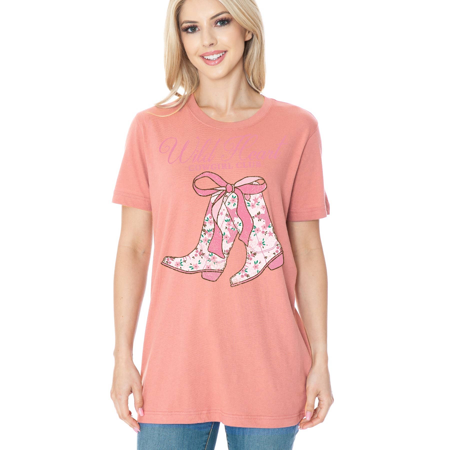 Wild Heart Cowgirl Club Short Sleeve T Shirt Hoodie, Sweatshirt | PodTeesHub.com
