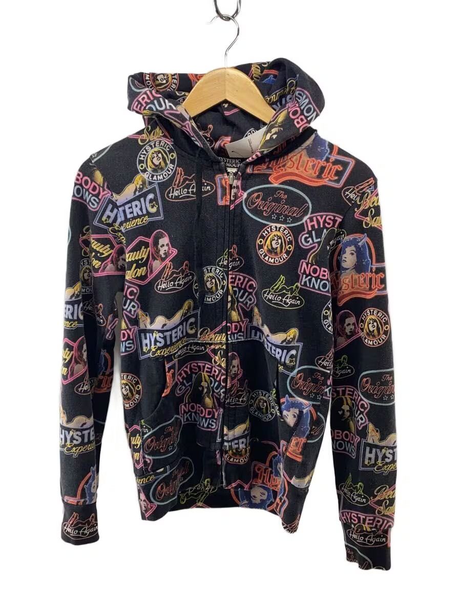 Hysteric Glamour All Over Graphic Zip Hoodie T-Shirts, Sweatshirt | PodTeesHub.com