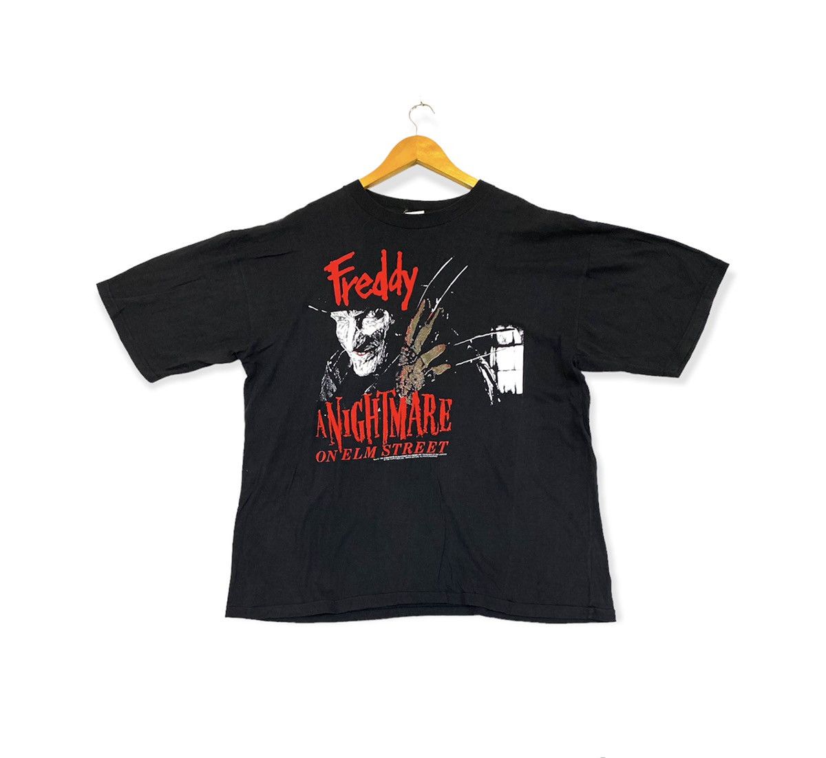 Vintage 1989 Freddy Krueger Movie Film Promo T Shirts Hoodie, Sweatshirt | PodTeesHub.com