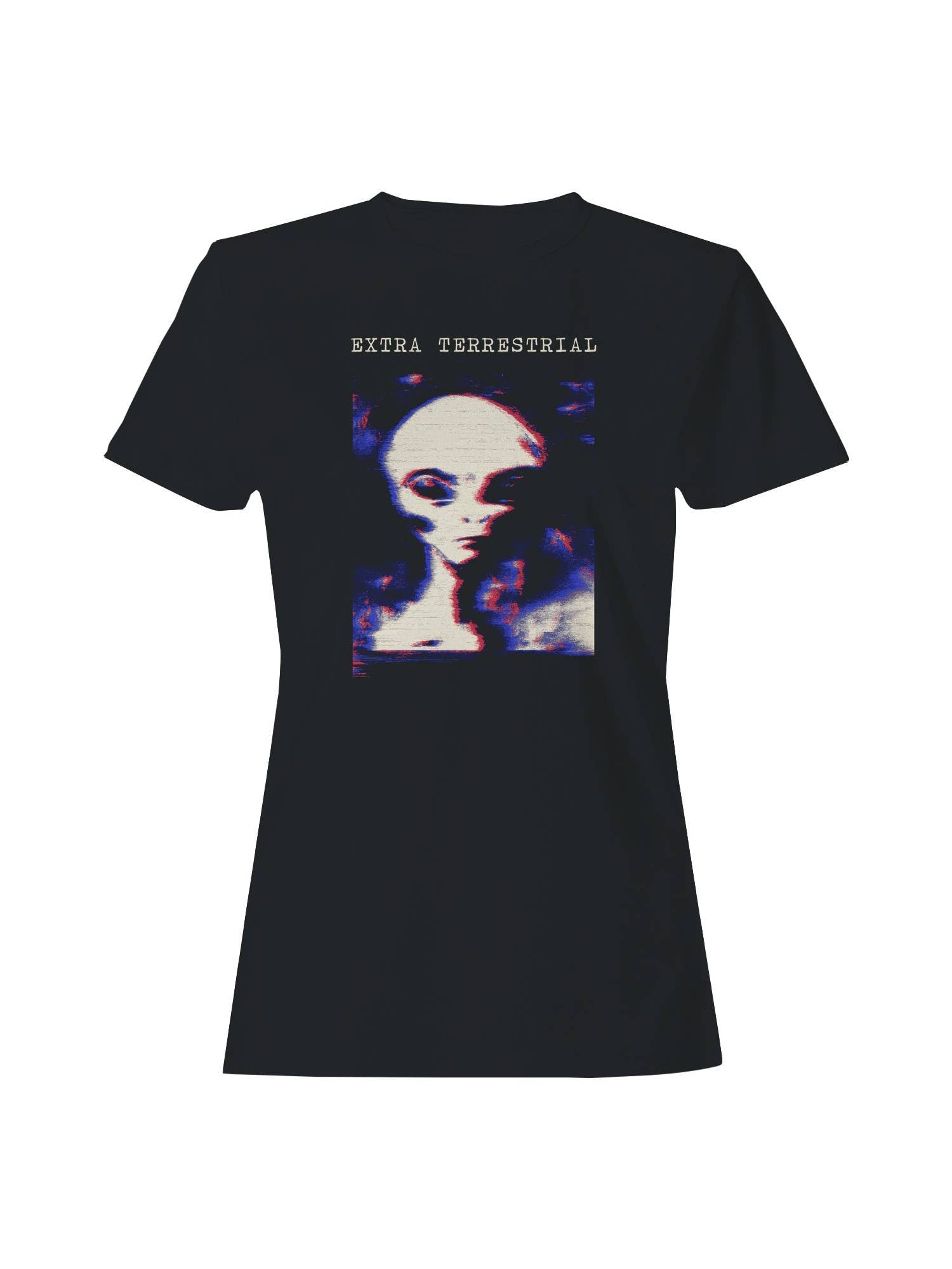 Extra-Terrestrial Alien Art Women's T-Shirt Hoodie, Sweatshirt | PodTeesHub.com