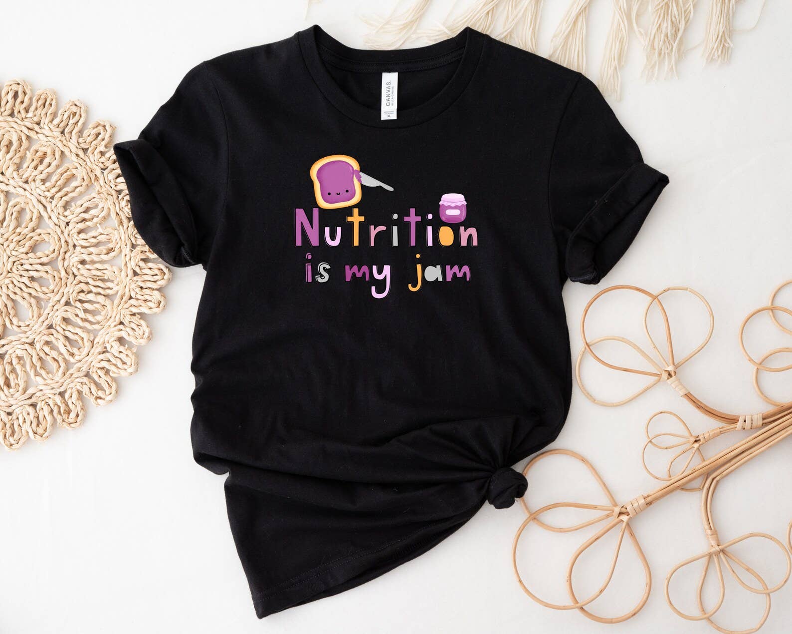 Nutrition Is My Jam T-Shirt Hoodie, Sweatshirt | PodTeesHub.com