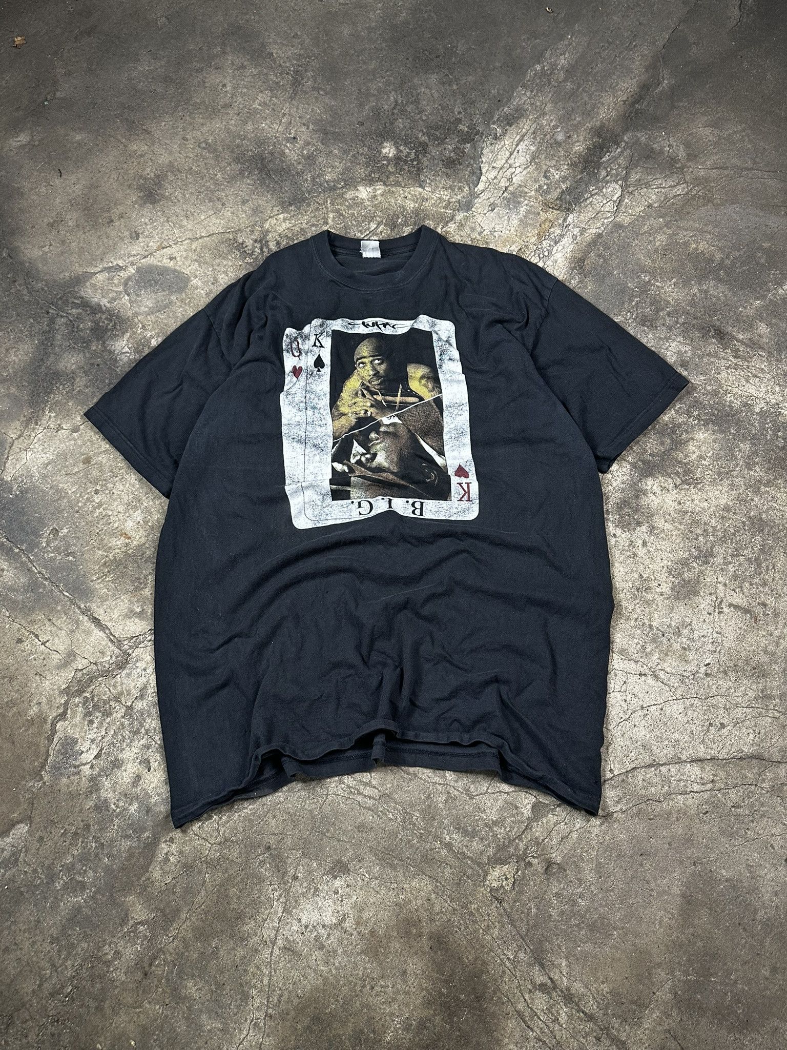 Rap Tees Rare Vintage 2pac B I G Oversized Hiphop T Shirt Hoodie, Sweatshirt | PodTeesHub.com