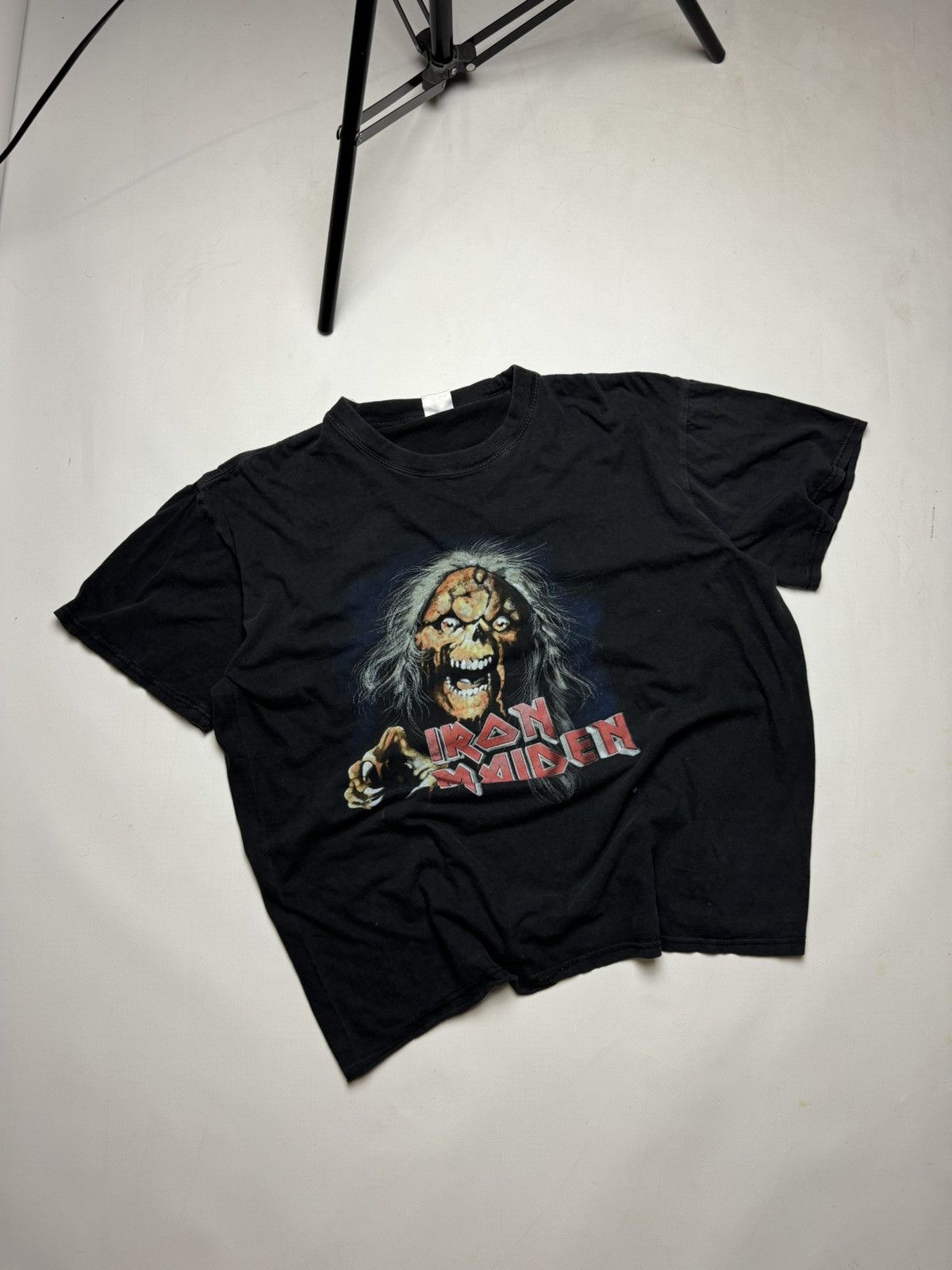 Iron Maiden Vintage Rare T Shirt Y2k Band Tee Hoodie, Sweatshirt | PodTeesHub.com