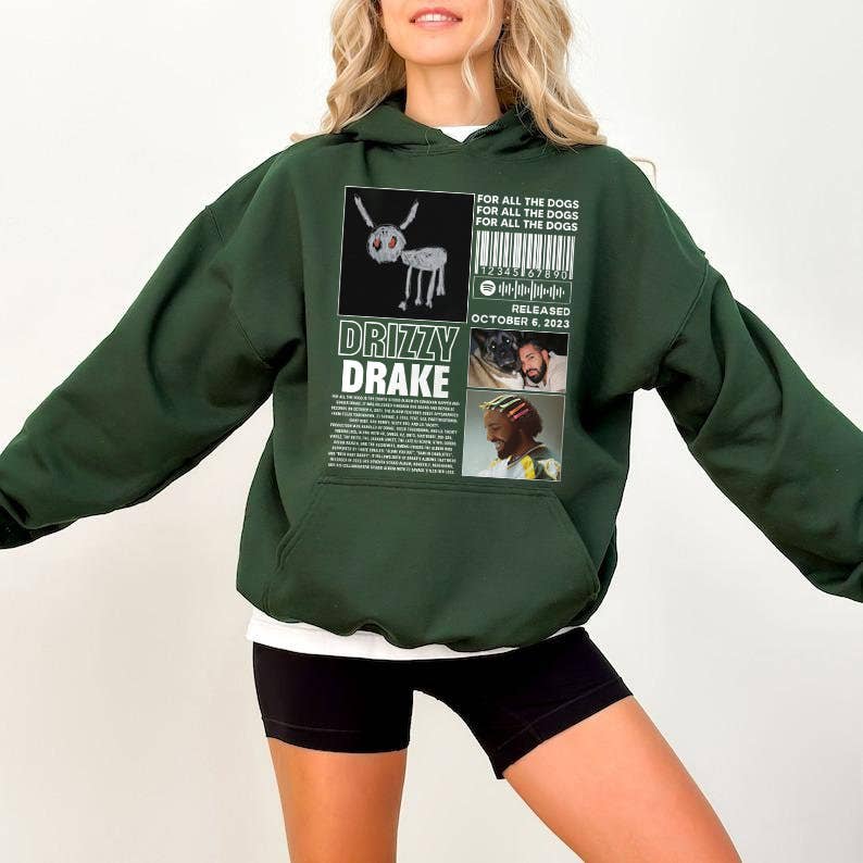 Drizzy Drake Sweatshirt with Album Theme and Release Date T-Shirts, Hoodie | PodTeesHub.com