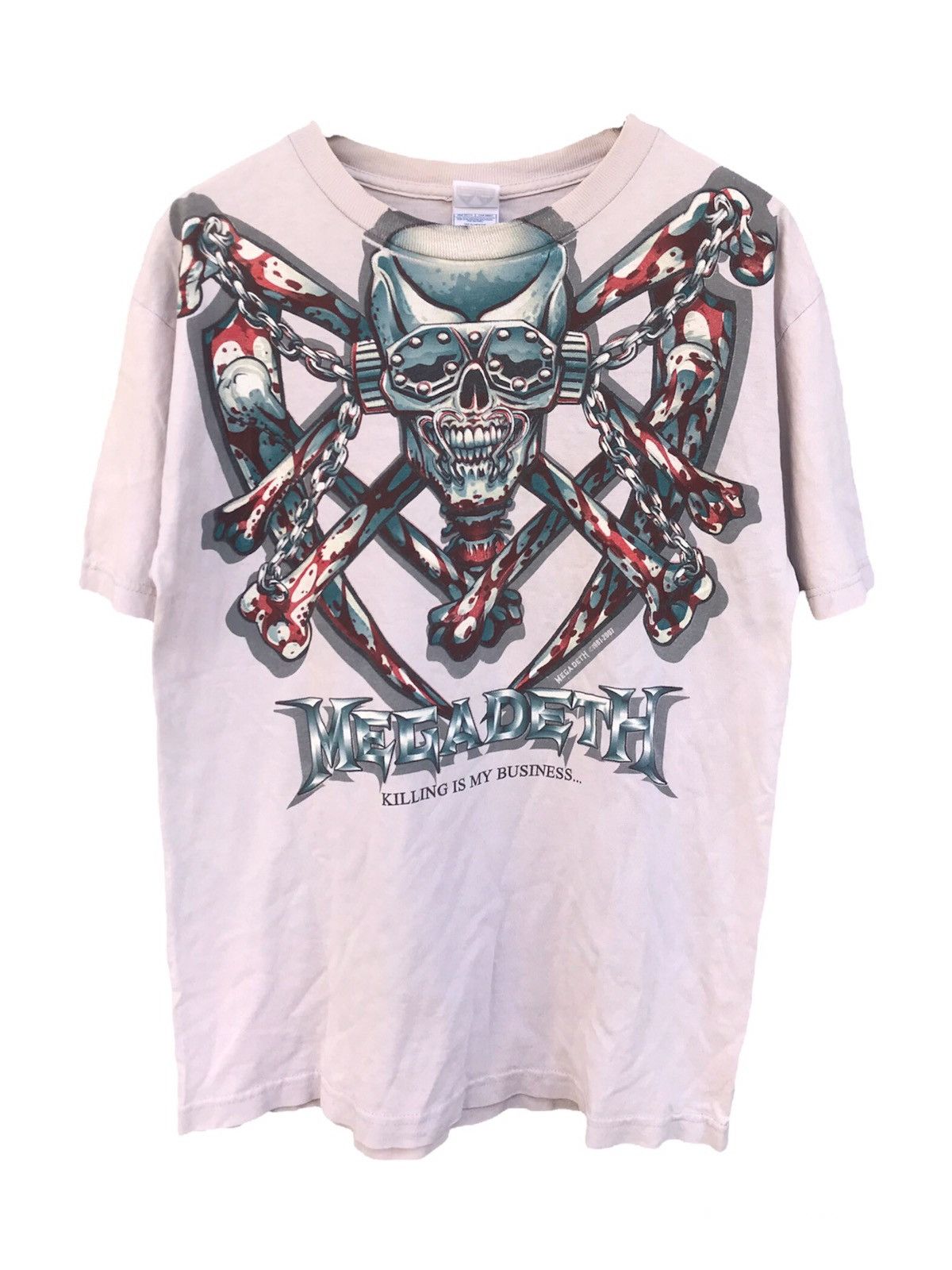 X Vintage Megadeth Killing Is My Business Tshirt Hoodie, Sweatshirt | PodTeesHub.com