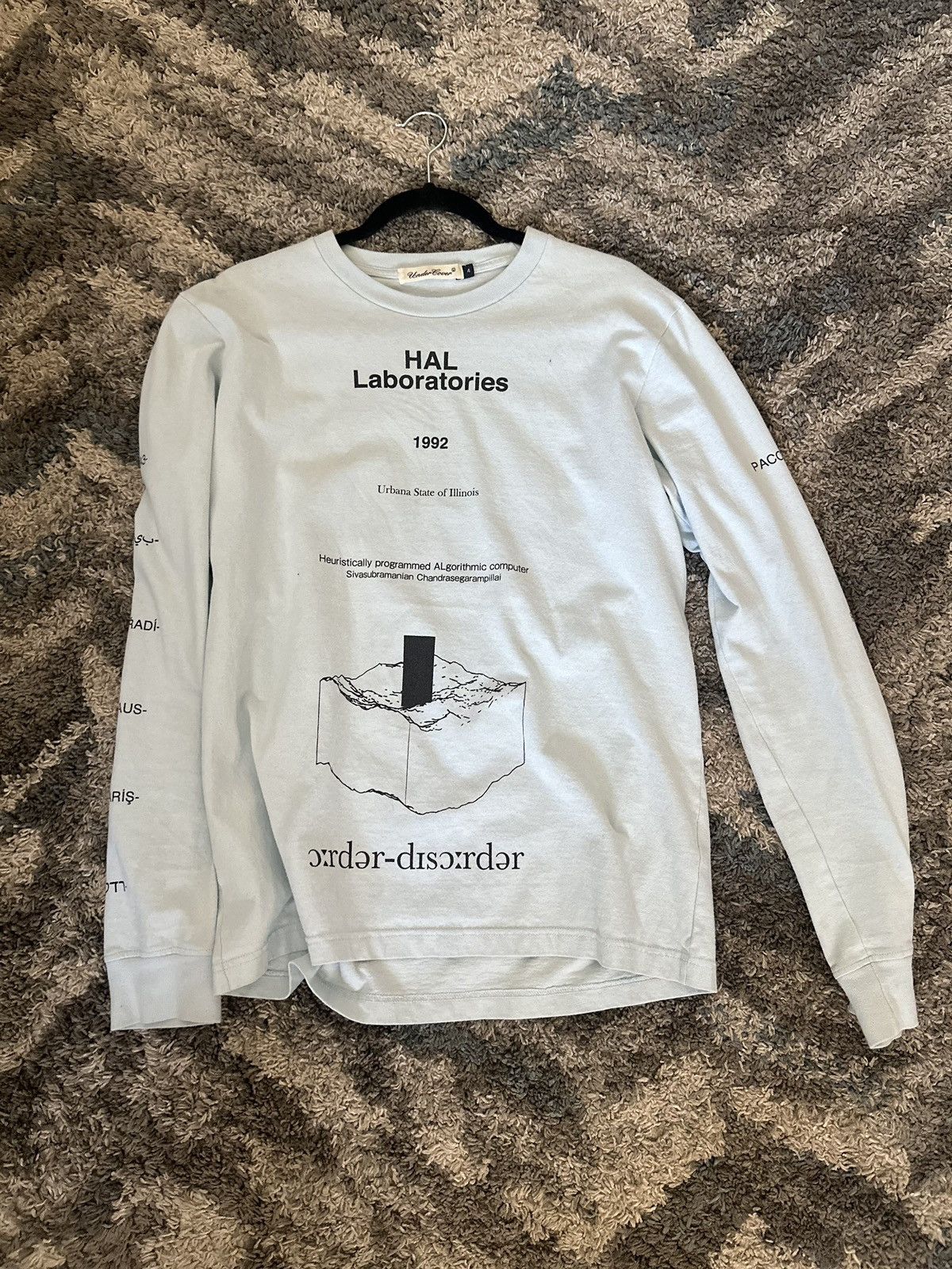 Undercover Aw19 Hal Laboratories Long Sleeve T-Shirts, Hoodie, Sweatshirt | PodTeesHub.com