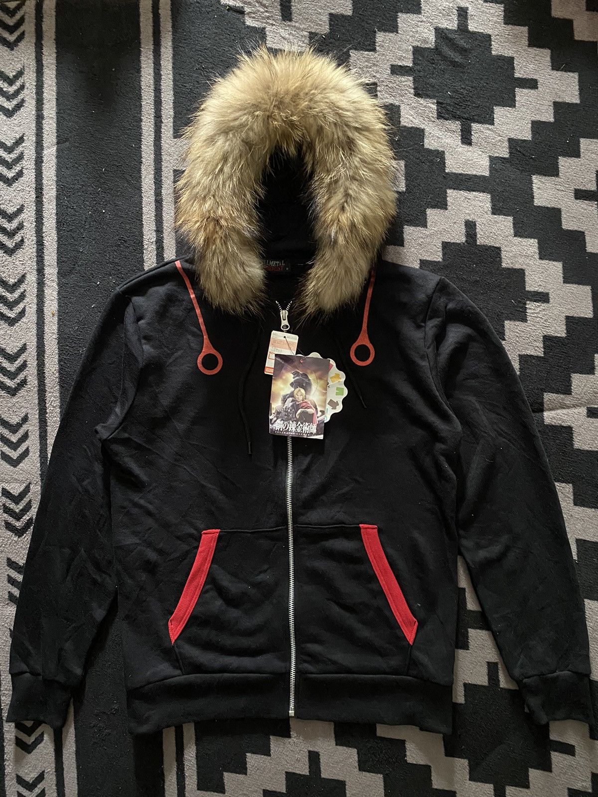 Japanese Brand X Le Grande Bleu L G B Bnwt Full Metal Alchemist Anime Cosplay Fur T-Shirts, Hoodie, Sweatshirt