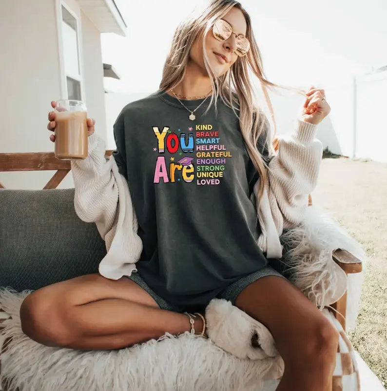 You Are Smart T-Shirt, Teacher Appreciation Shirt Hoodie, Sweatshirt | PodTeesHub.com