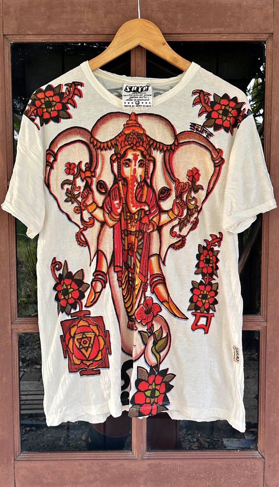 Vintage Ganesh Graphic Tee Made In Thailand Hoodie, Sweatshirt | PodTeesHub.com