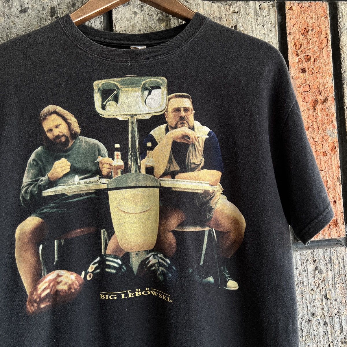 Vintage Vtg 00s The Big Lebowski Movie Promo Tee Shirt Comedy Hoodie, Sweatshirt | PodTeesHub.com
