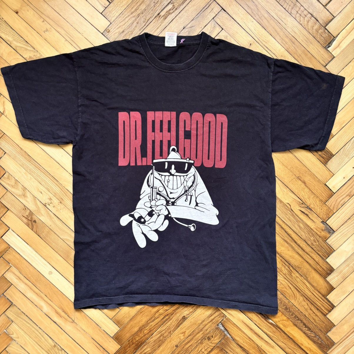 Hysteric Glamour Vintage Y2k Dr Feel Good Route 66 Punk T Shirt Hoodie, Sweatshirt | PodTeesHub.com