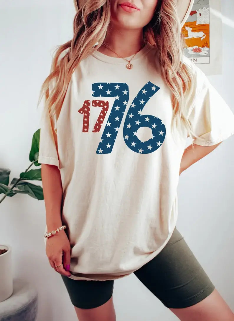 1776 American Flag T-Shirt Hoodie, Sweatshirt | PodTeesHub.com