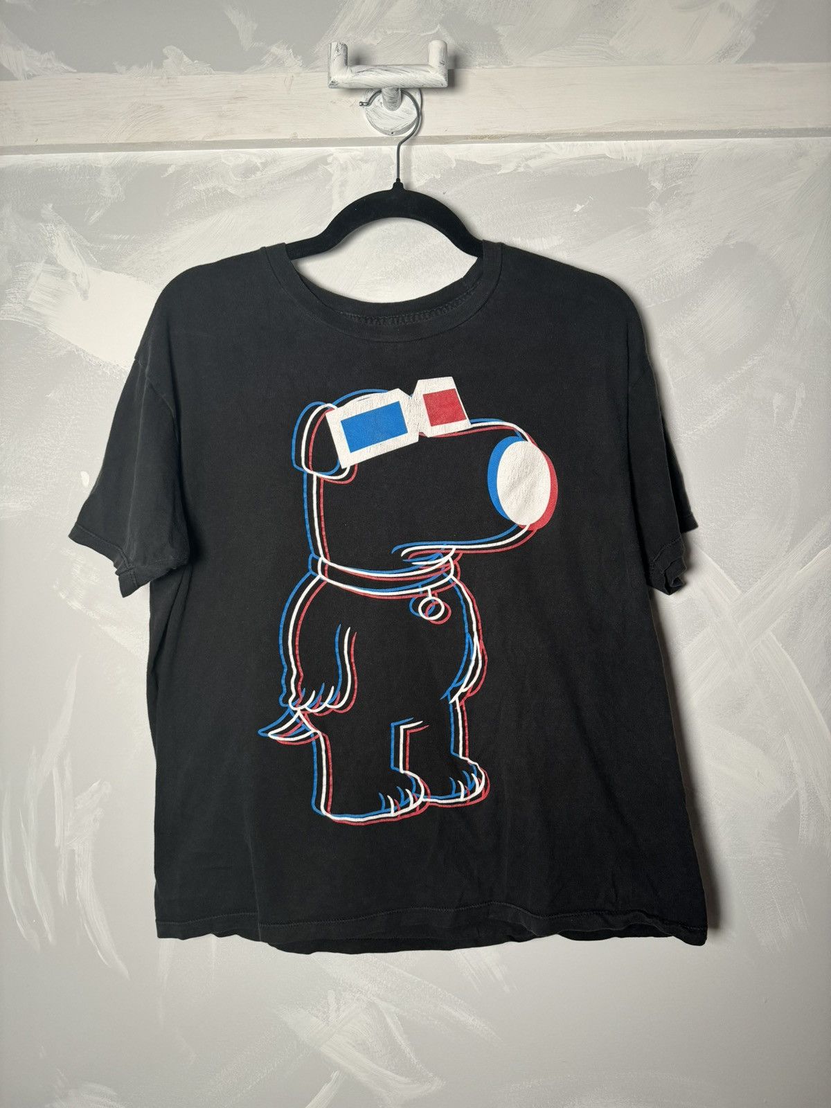 Vintage 2011 Family Guy Brian Griffin 3d Glasses T Shirt Hoodie, Sweatshirt | PodTeesHub.com