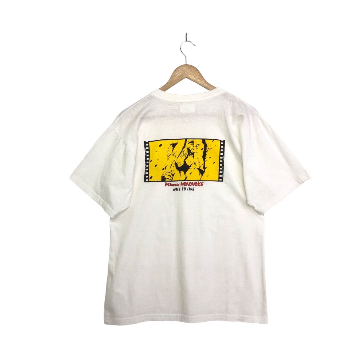 Japanese Brand X Vintage Vintage Princess Mononoke Nibariki 1997 Studio Ghibli Anime T-Shirts, Hoodie, Sweatshirt