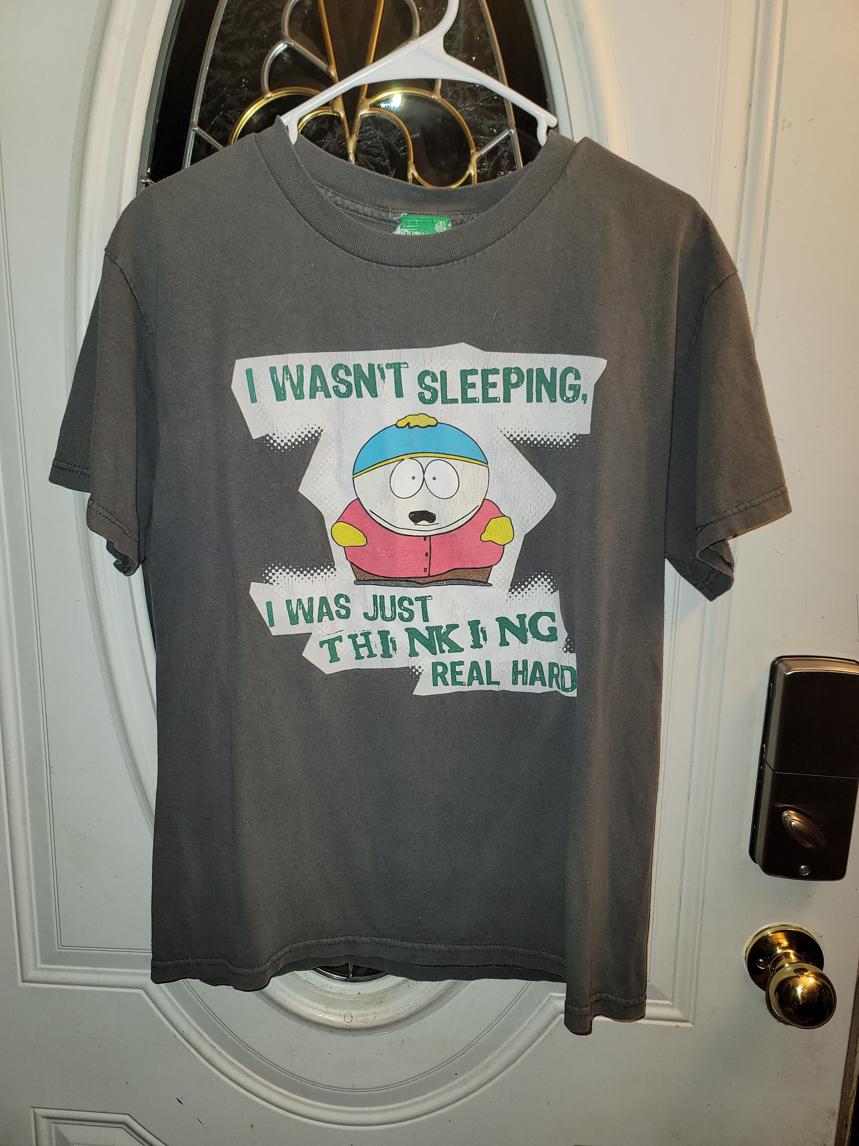 Vintage South Park T Shirt 2000 S I Wasn T Sleeping Hoodie, Sweatshirt | PodTeesHub.com