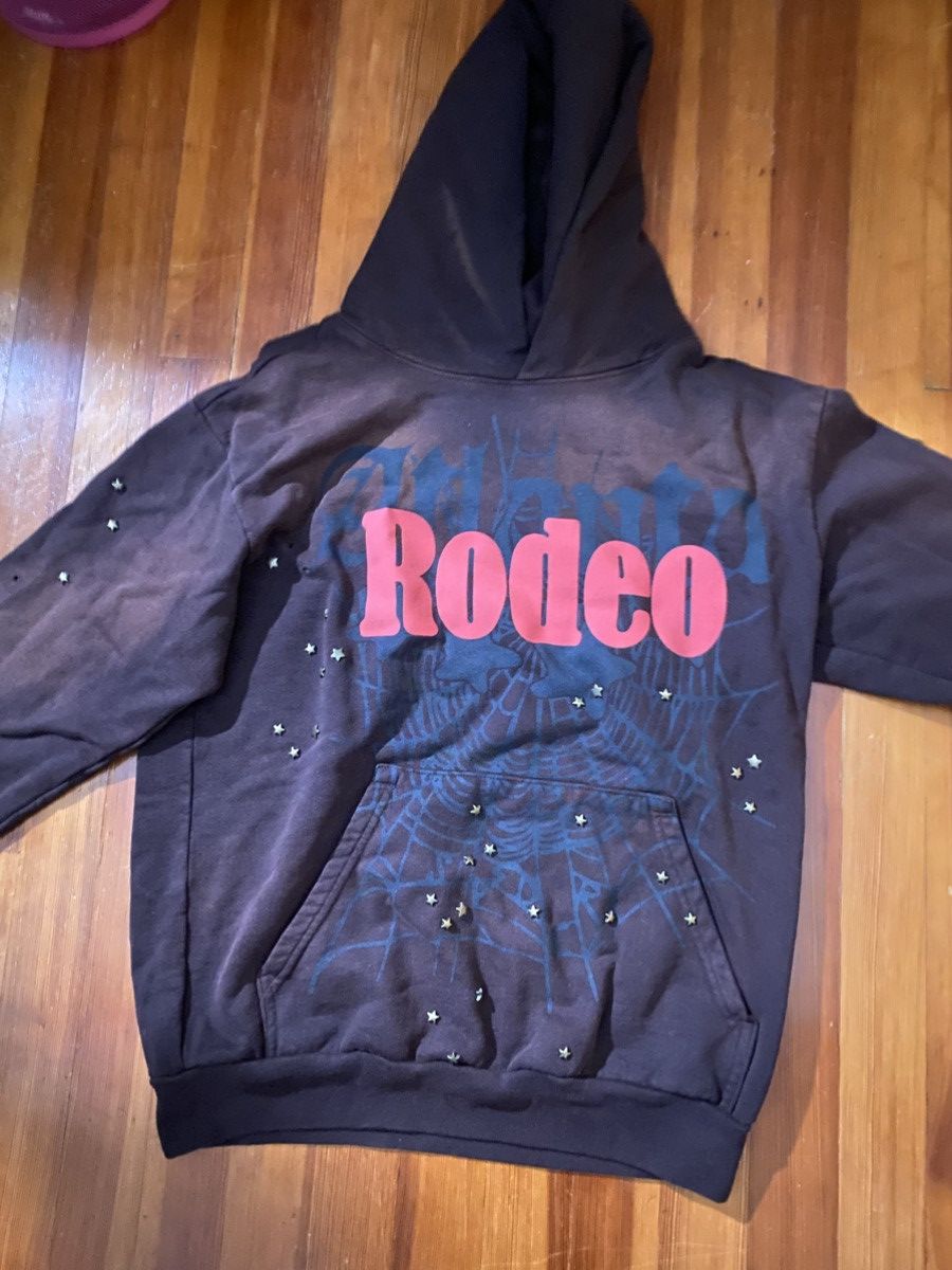 Scott Travis Scott Sp5der Rodeo Hoodie T-Shirts, Sweatshirt | PodTeesHub.com